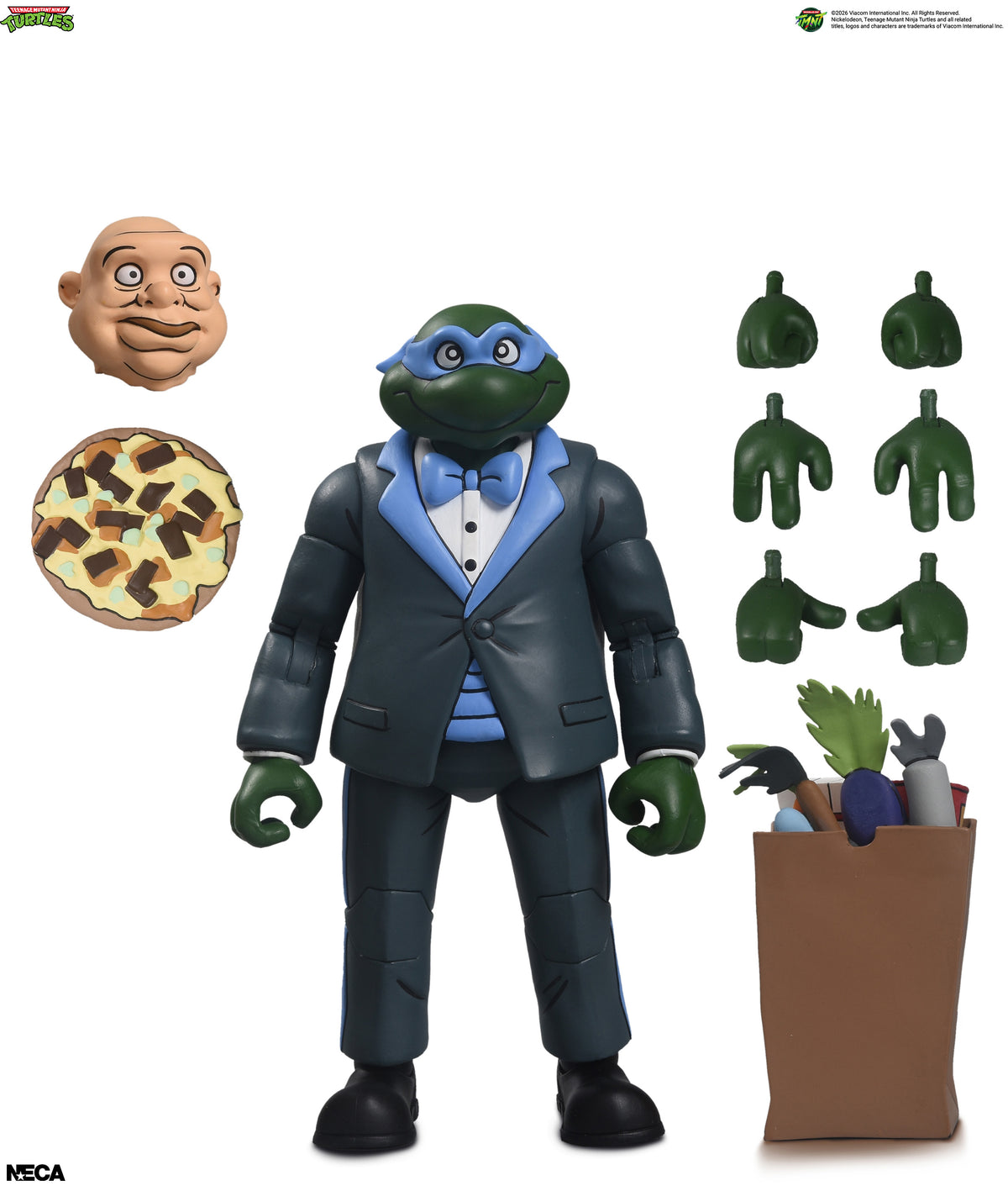 Teenage Mutant Ninja Turtles (1987 Cartoon) - Tuxedo Leonardo 7" Scale Action Figure
