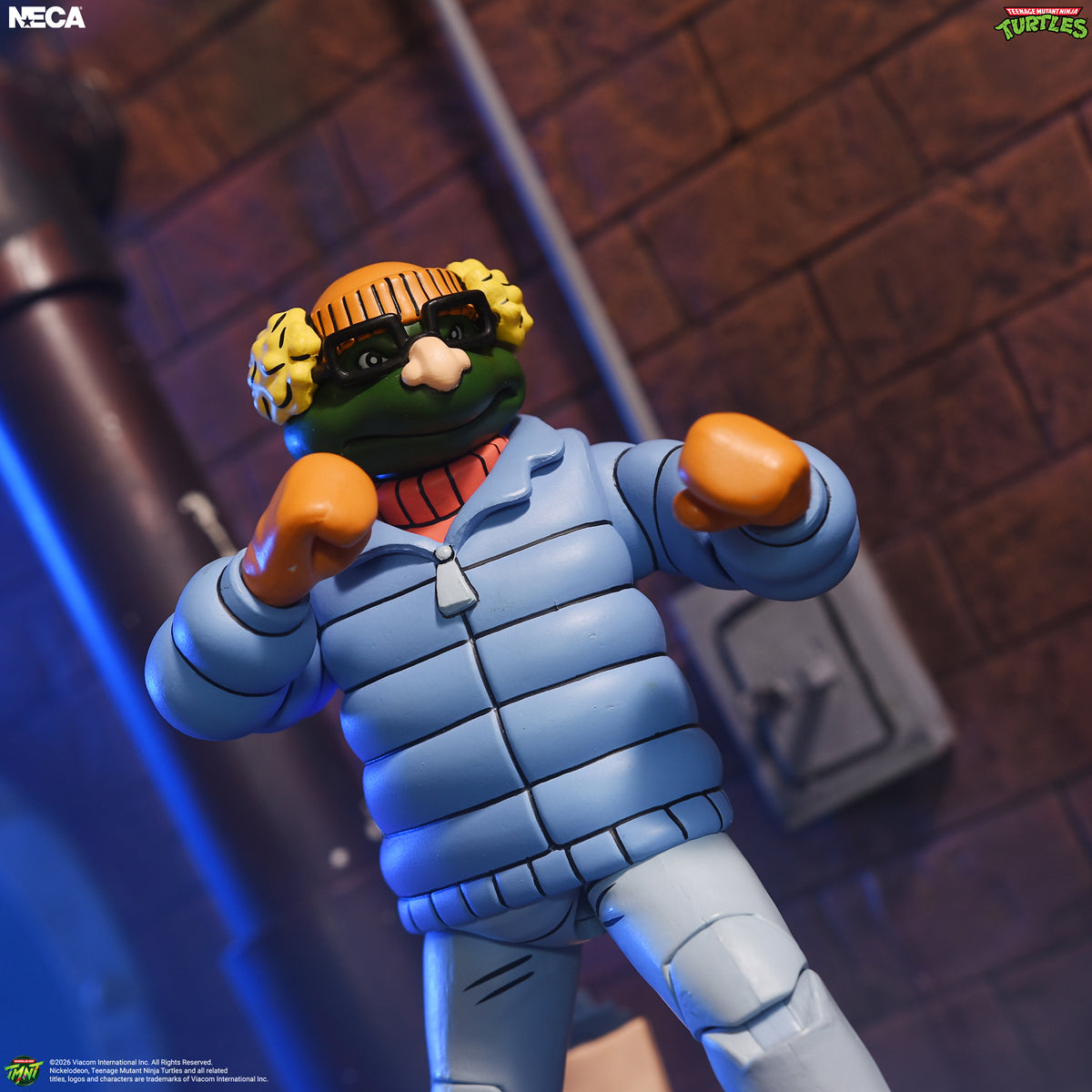Teenage Mutant Ninja Turtles (1987 Cartoon) - Incognito Michelangelo 7" Scale Action Figure