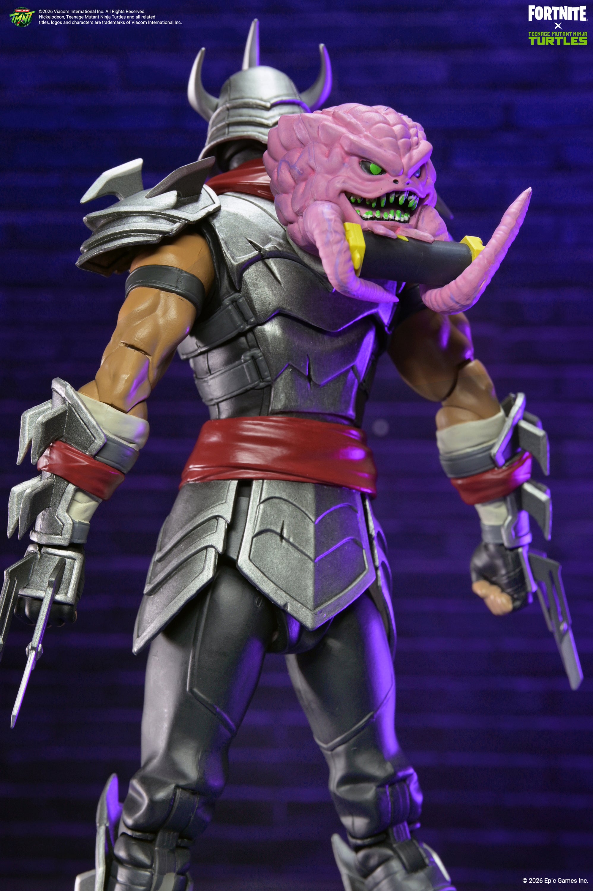 Fortnite x Teenage Mutant Ninja Turtles - Shredder 7” Scale Action Figure on the NECA Store