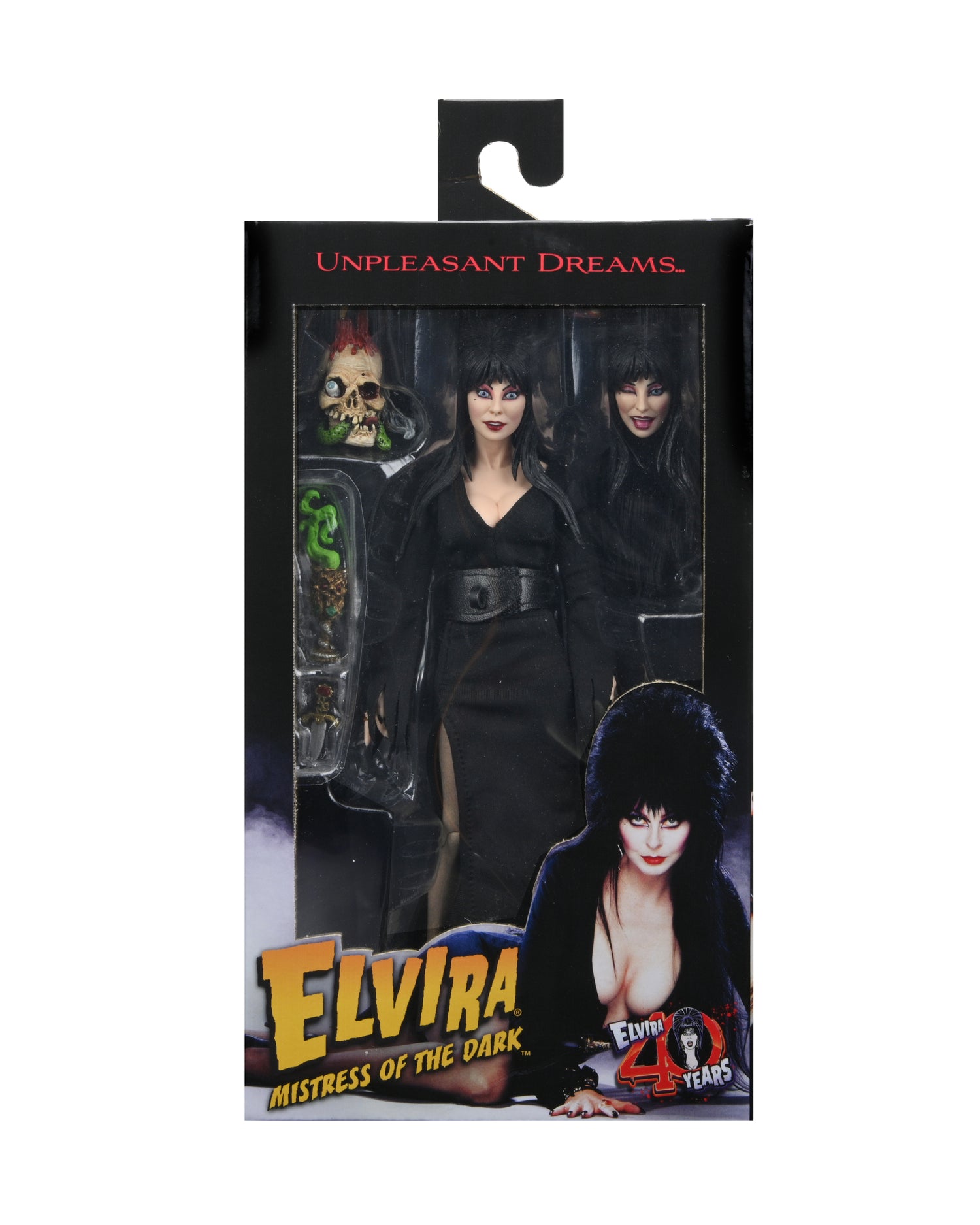 Elvira - Mistress of the Dark 8” Clothed Action Figure - NECA