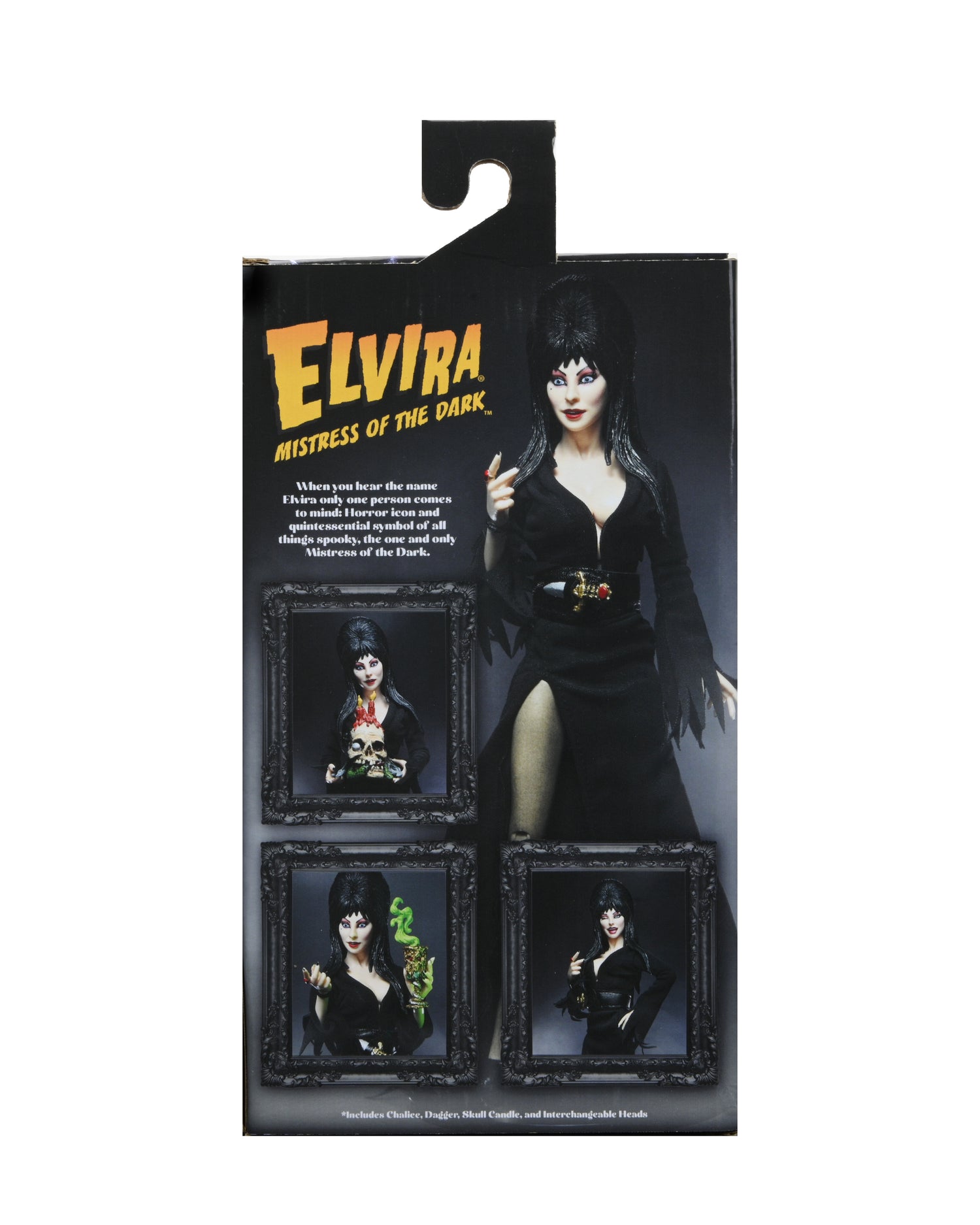 Elvira - Mistress of the Dark 8” Clothed Action Figure - NECA