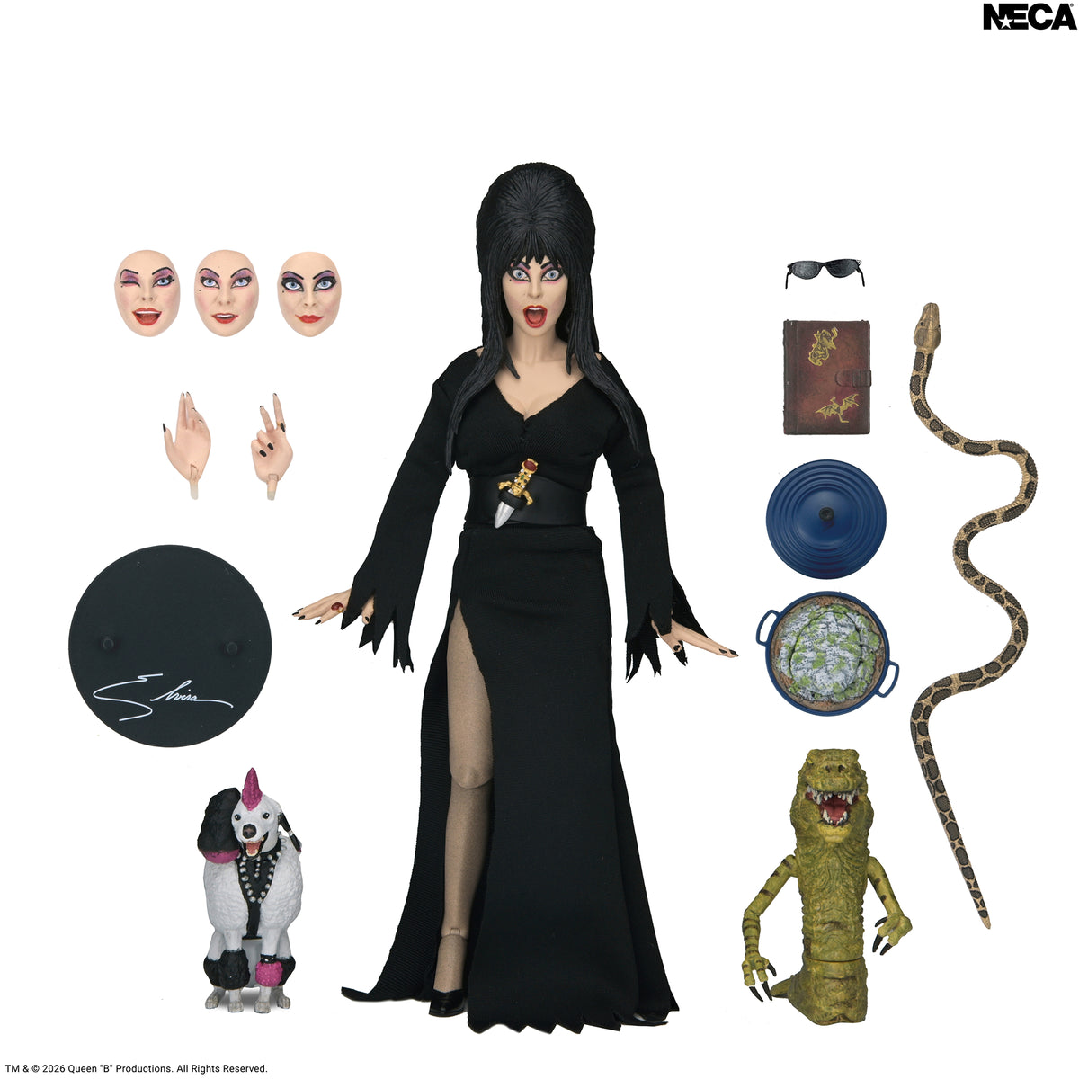 Ultimate Elvira 7” Scale Action Figure on the NECA Store