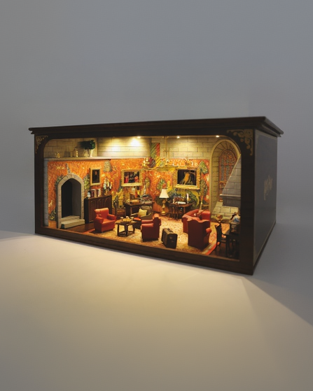 A Room with a View: Harry Potter Gryffindor Common Room - Department 56 on NECA