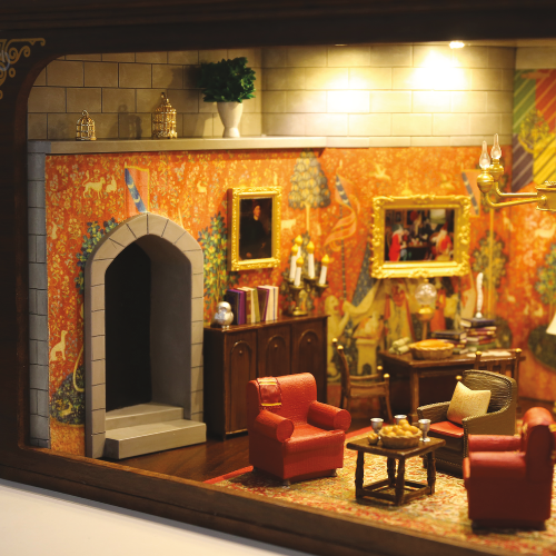 A Room with a View: Harry Potter Gryffindor Common Room