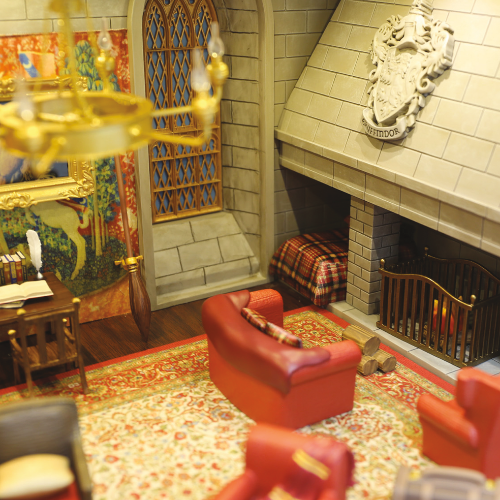 A Room with a View: Harry Potter Gryffindor Common Room