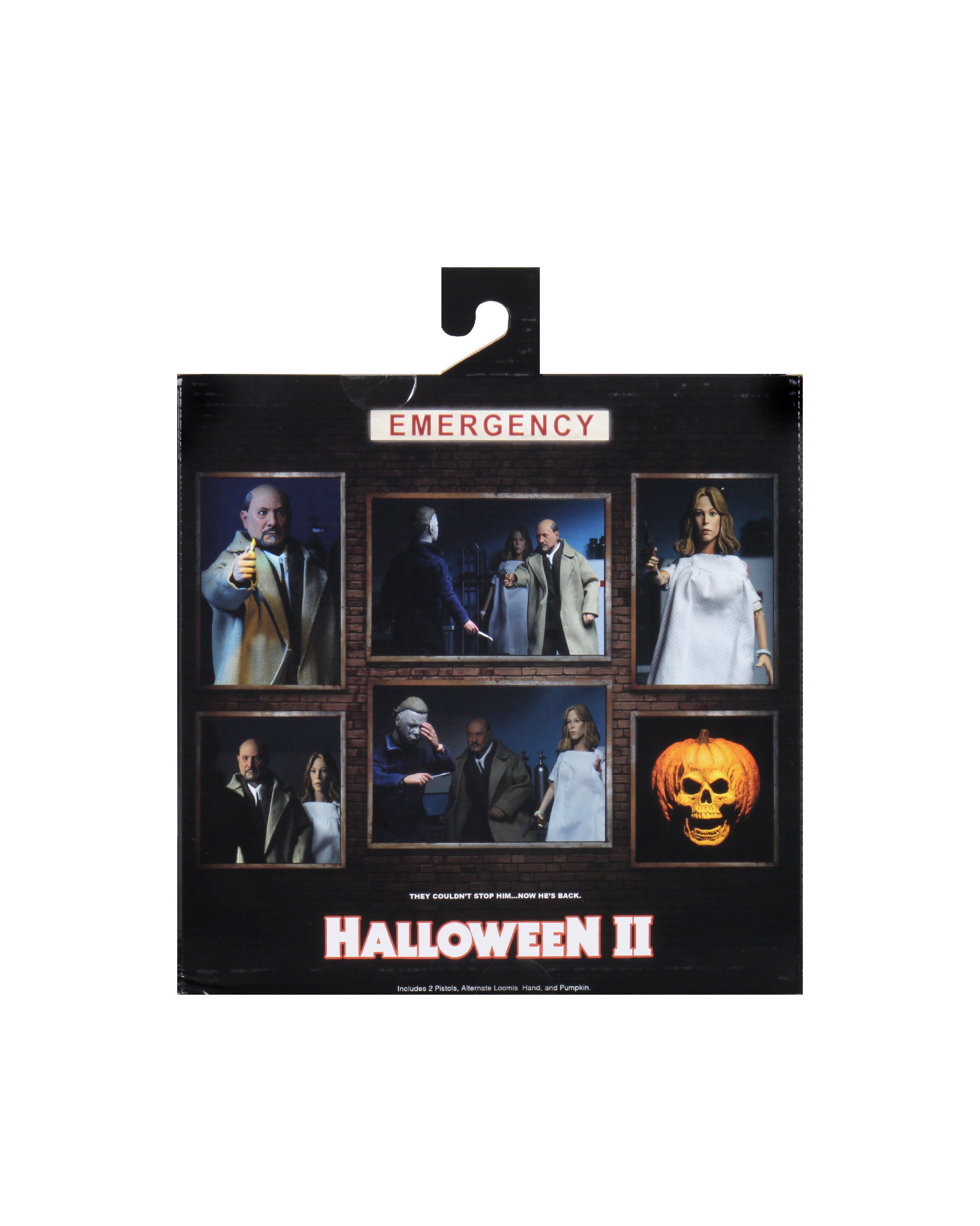 Halloween 2 (1981) - Dr. Loomis & Laurie Strode 8" Clothed Action Figure (2-Pack)