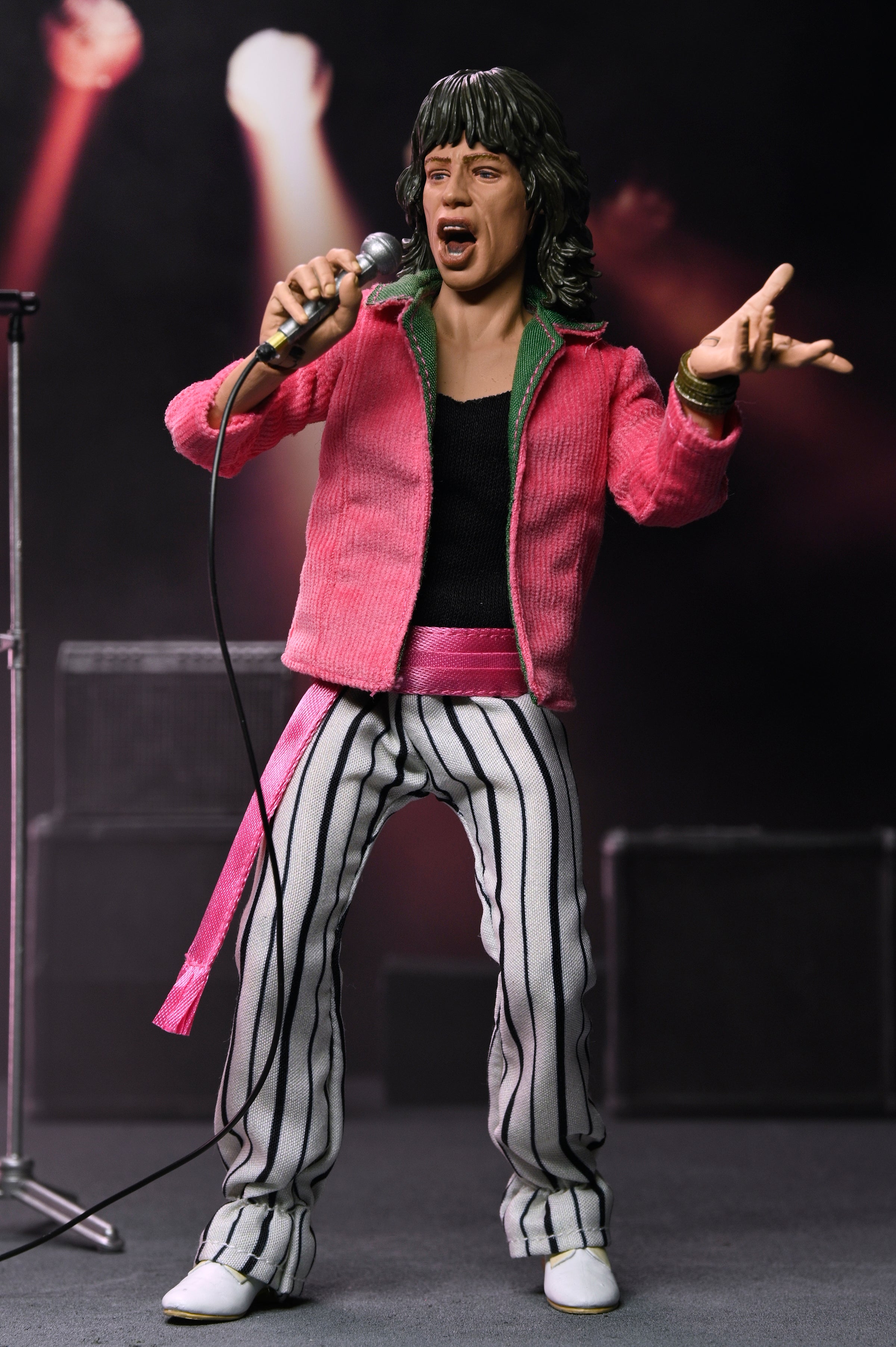 The Rolling Stones - Mick Jagger (1975) 8” Clothed Action Figure - NECA