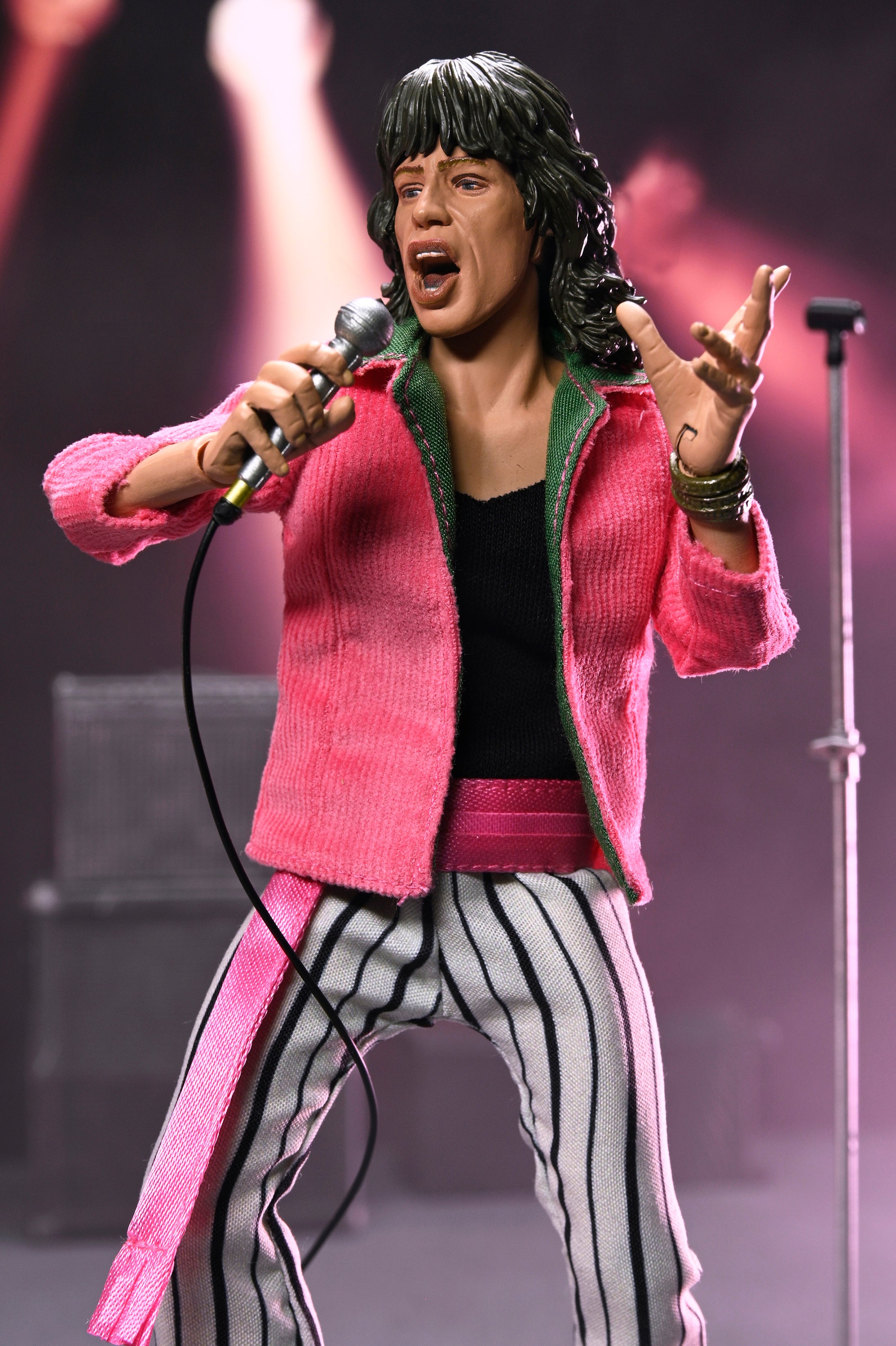 The Rolling Stones - Mick Jagger (1975) 8” Clothed Action Figure - NECA