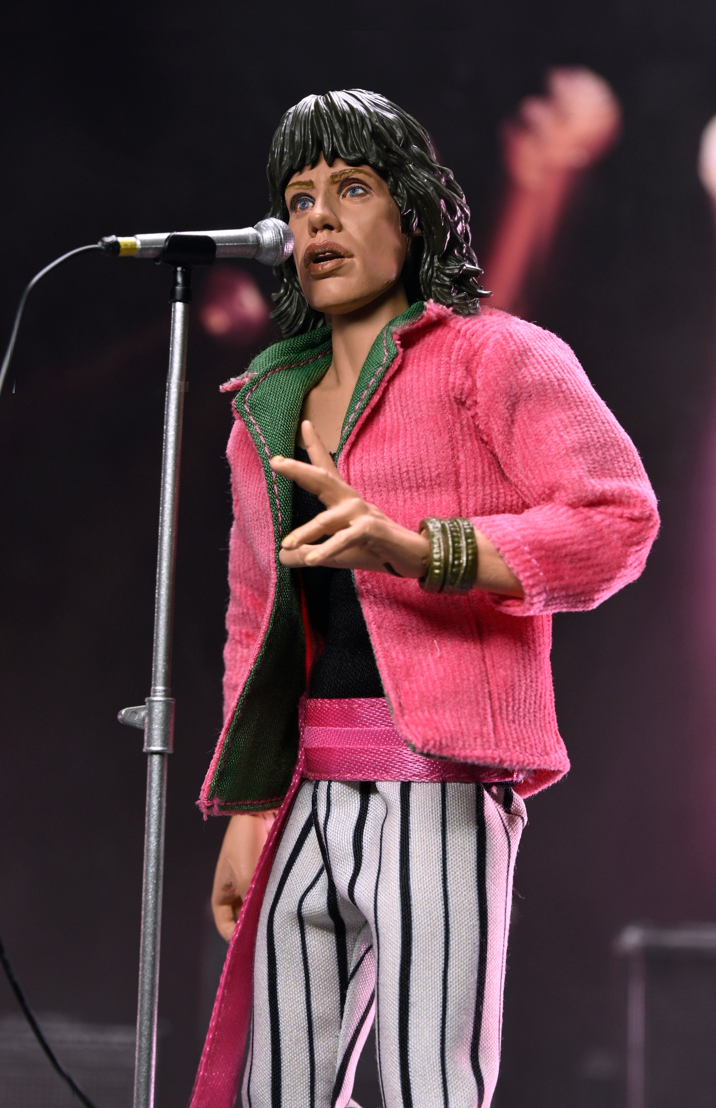 The Rolling Stones - Mick Jagger (1975) 8” Clothed Action Figure - NECA