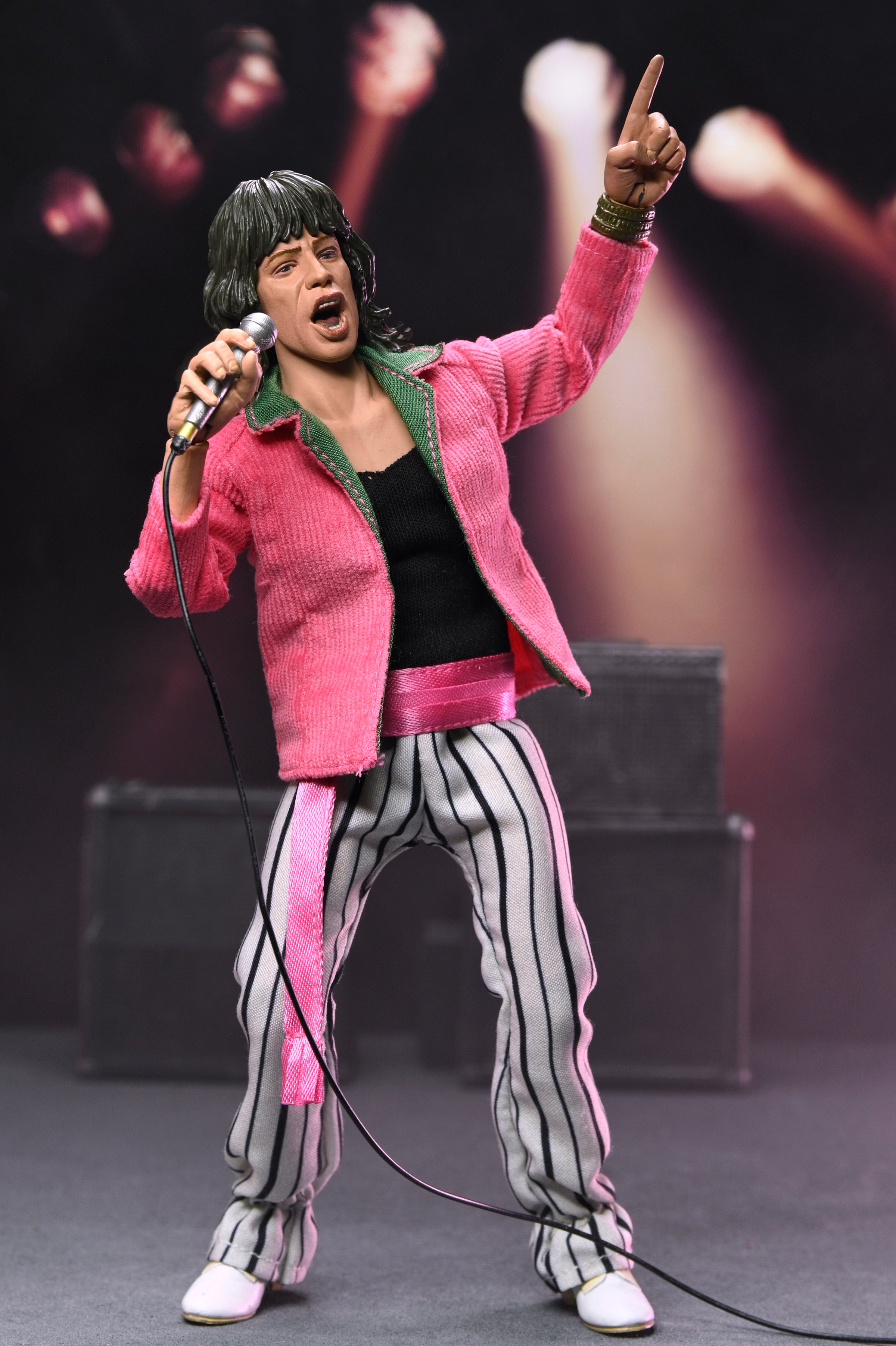 The Rolling Stones - Mick Jagger (1975) 8” Clothed Action Figure - NECA