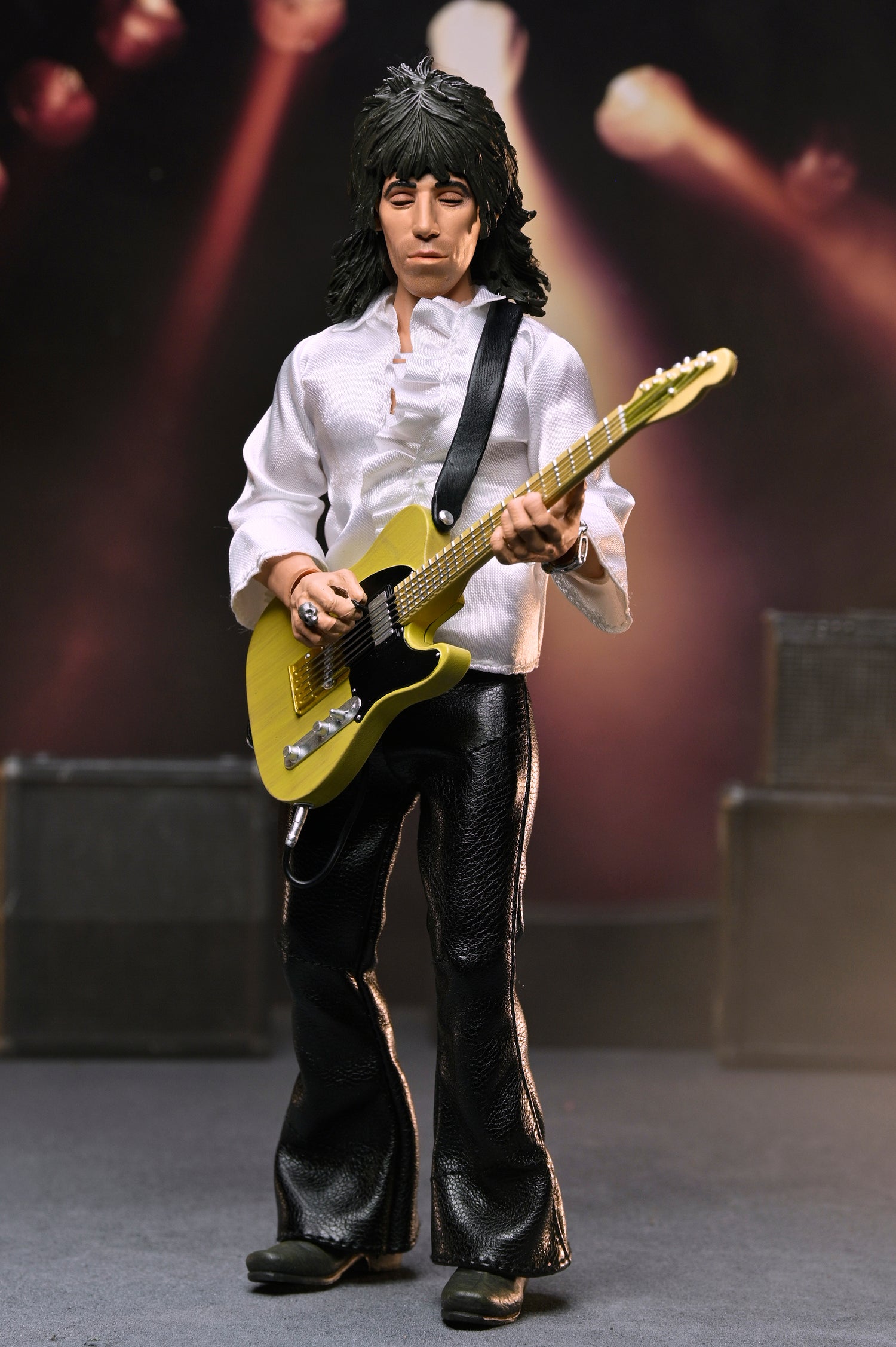 The Rolling Stones - Keith Richards (1975) 8” Clothed Action Figure - NECA