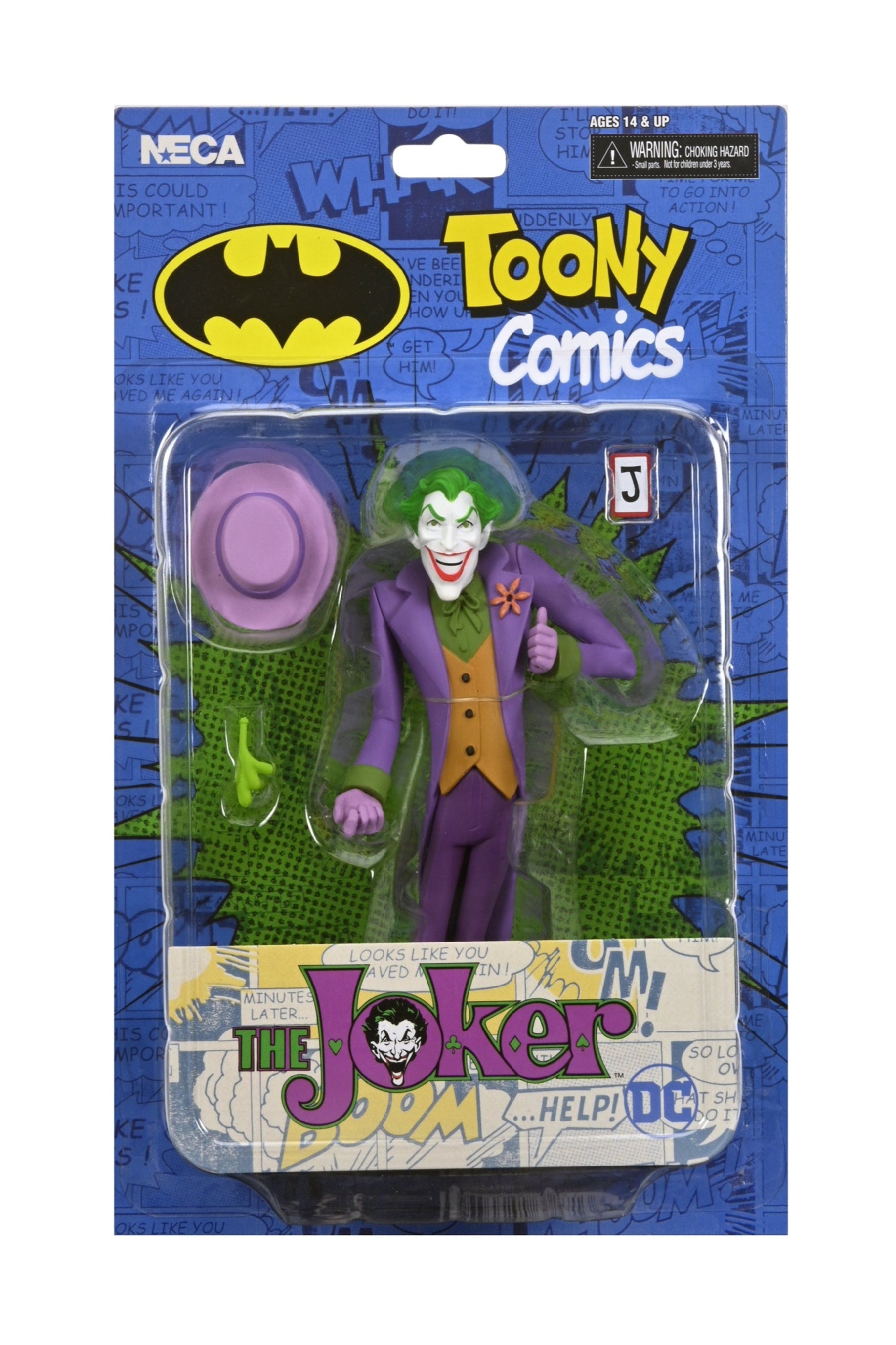DC Comics (Classic) - Toony Classics The Joker 6" Scale Action Figure - NECA