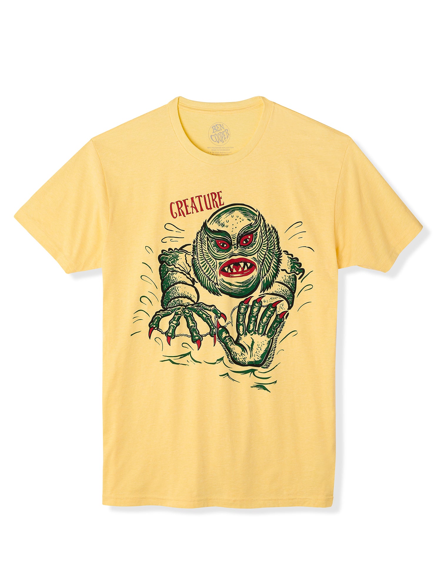 Ben Cooper the Creature Costume Tee Shirt Flat Lay