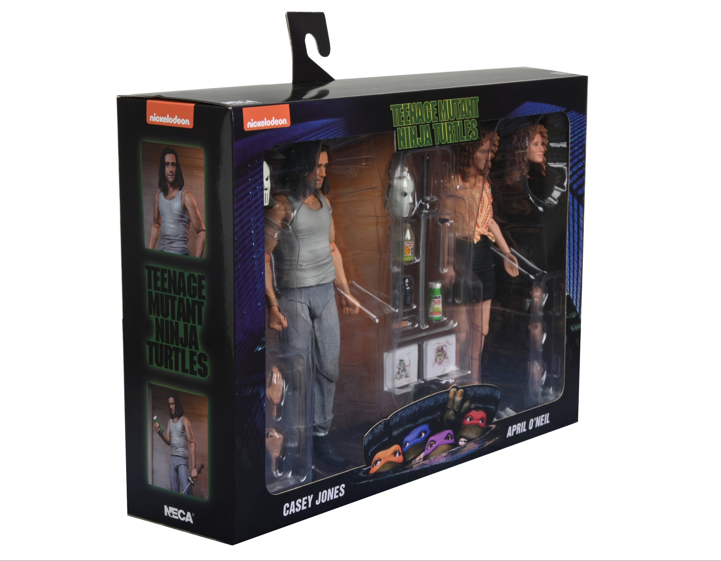 Teenage Mutant Ninja Turtles (1990 Movie) - April O’Neil & Casey Jones (Farm) 7" Scale Action Figure 2-Pack - NECA