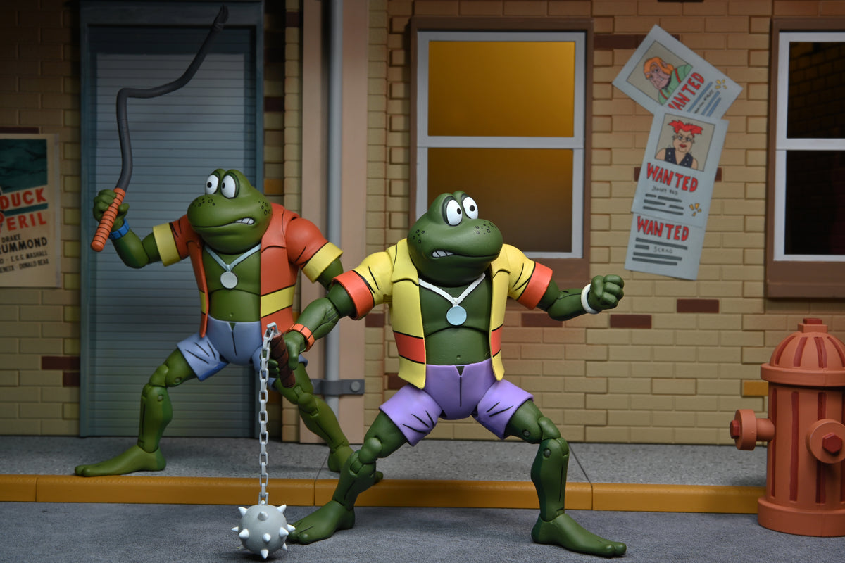 Teenage Mutant Ninja Turtles (Cartoon) – Napoleon & Attila Frong 7” Scale Action Figure 2-Pack - NECA
