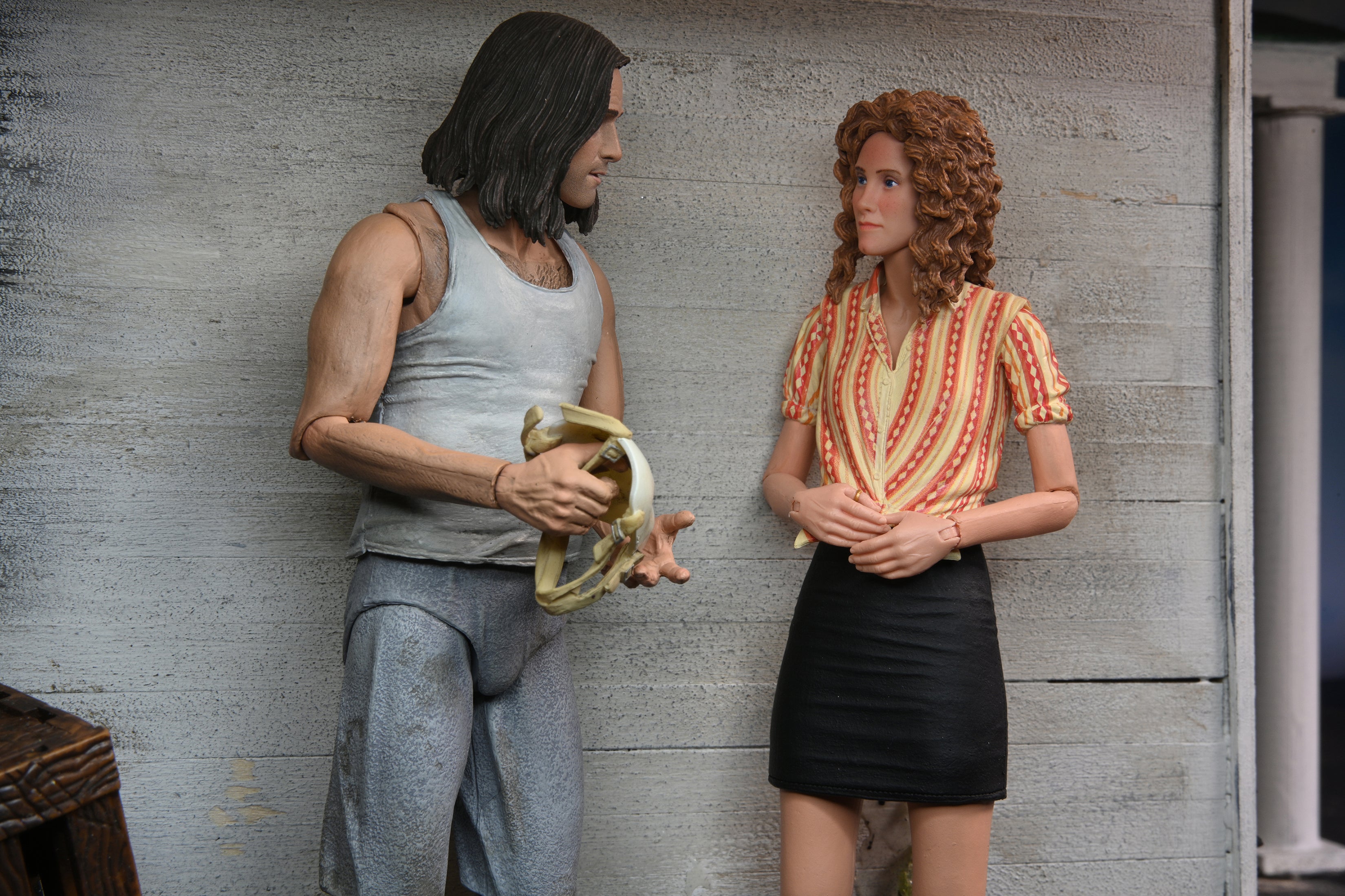 Teenage Mutant Ninja Turtles (1990 Movie) - April O’Neil & Casey Jones (Farm) 7" Scale Action Figure 2-Pack - NECA