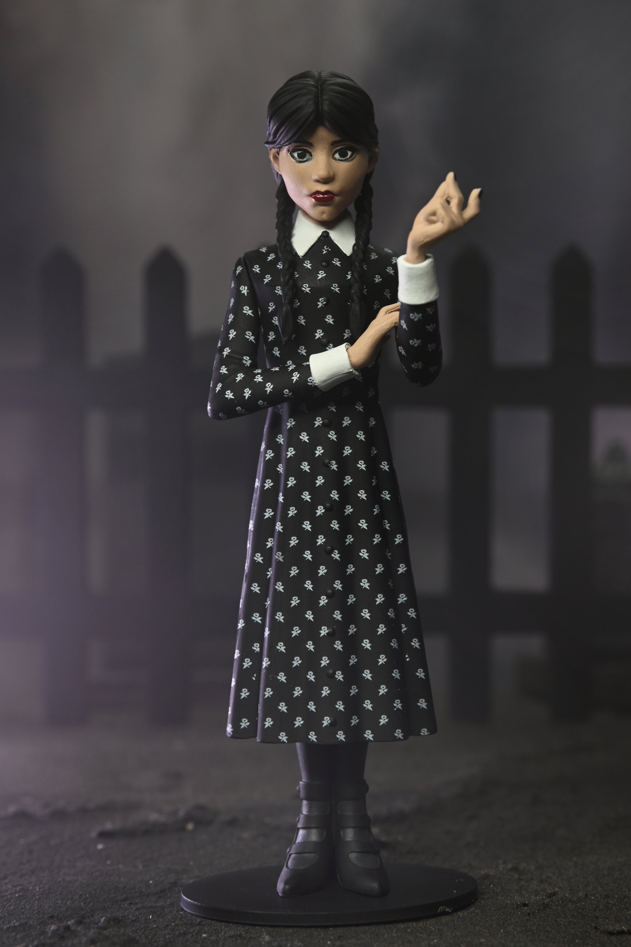 Wednesday - Toony Terrors Wednesday Addams (Classic Dress) 6" Scale Action Figure - NECA