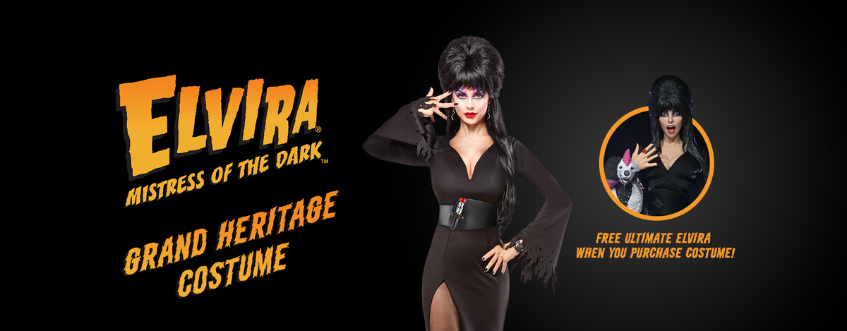 Elvira: Mistress of the Dark Grand Heritage Costume by Rubies on the NECA Store