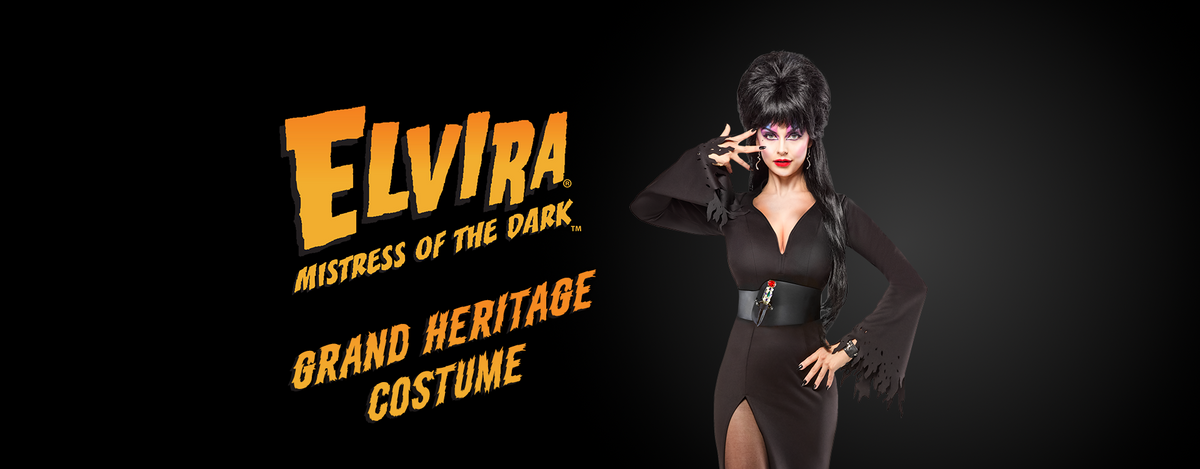 Elvira: Mistress of the Dark Grand Heritage Costume by Rubies on the NECA Store