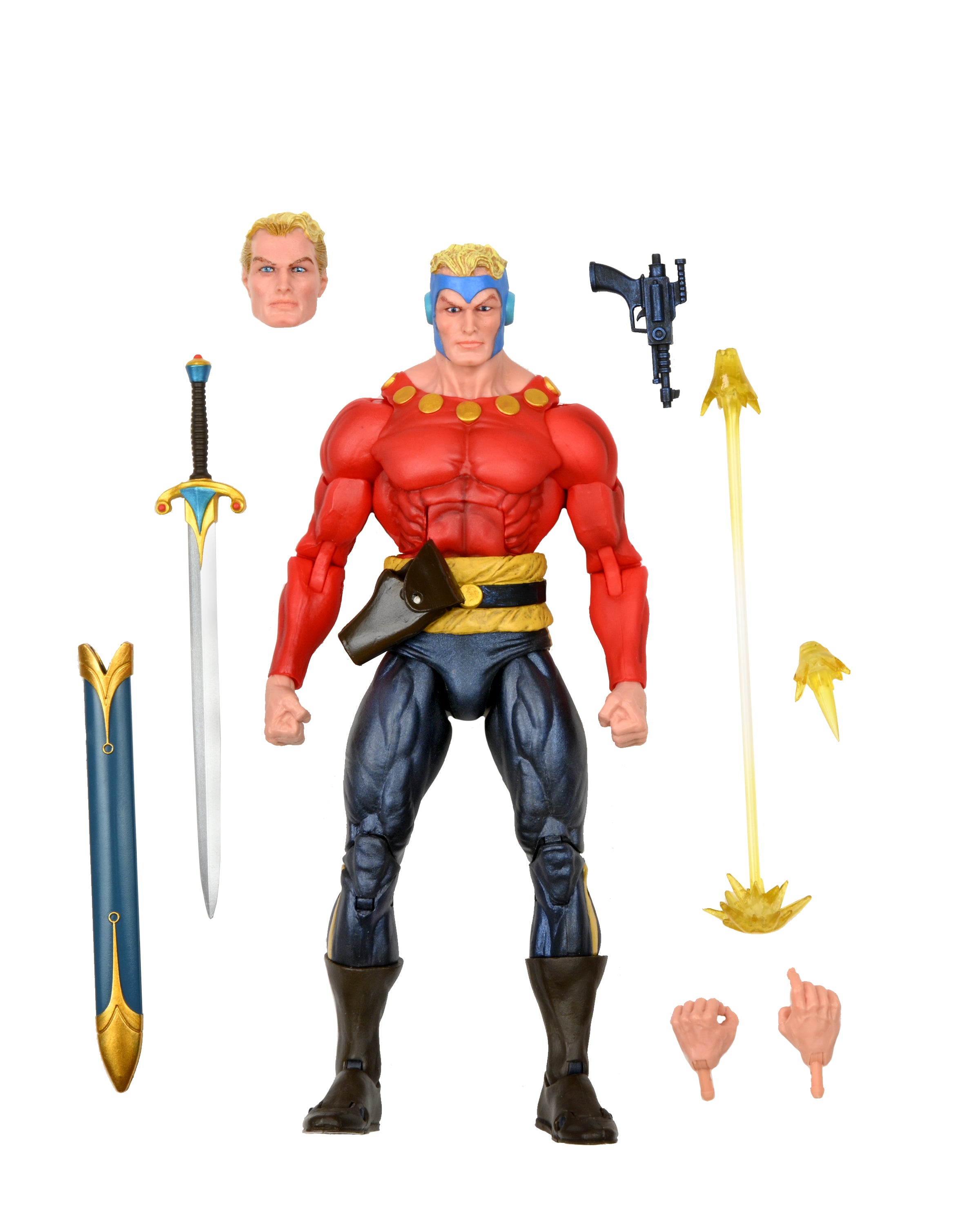 King Features - Original Superheroes Flash Gordon 7” Scale Action Figure
