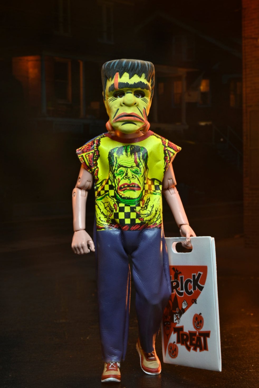Ben Cooper Costume Kids Collection - Glow-in-the-Dark Frankenstein 6" Costumed Action Figure - NECA