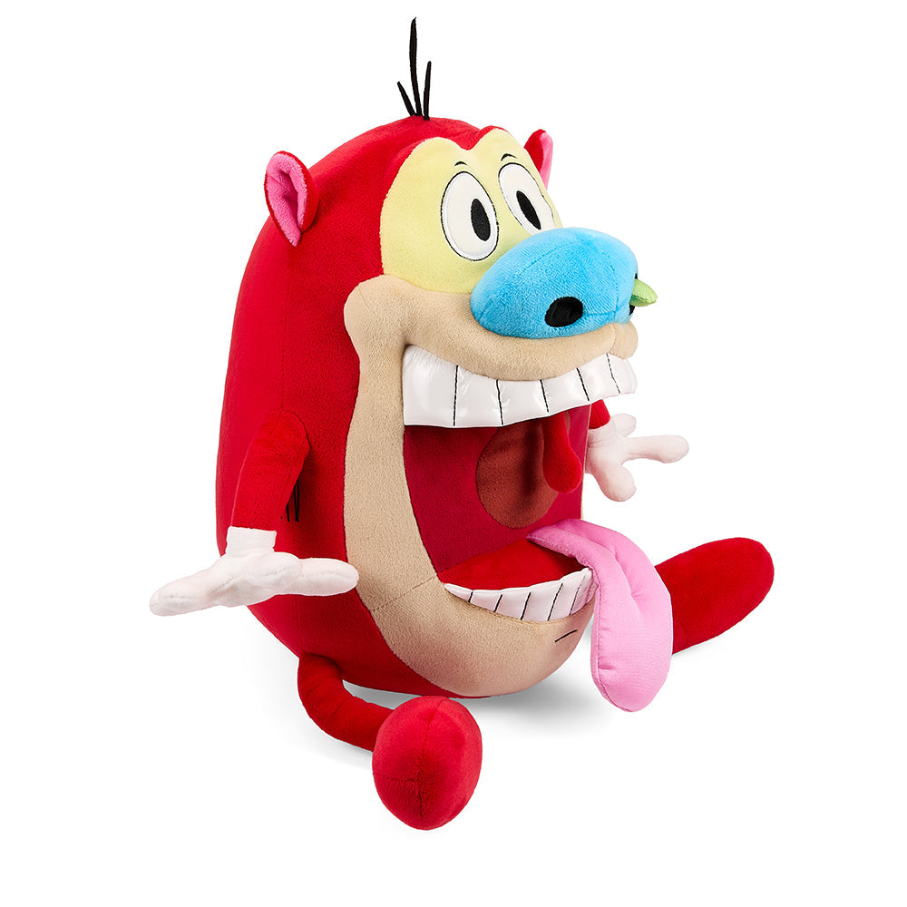The Ren & Stimpy Show - Stimpy HugMe Shake-Action Plush by Kidrobot on the NECA Store