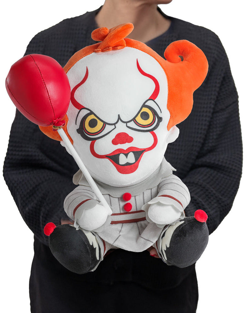 IT: Welcome to Derry - Pennywise with Balloon Plush by Kidrobot on the NECA Store