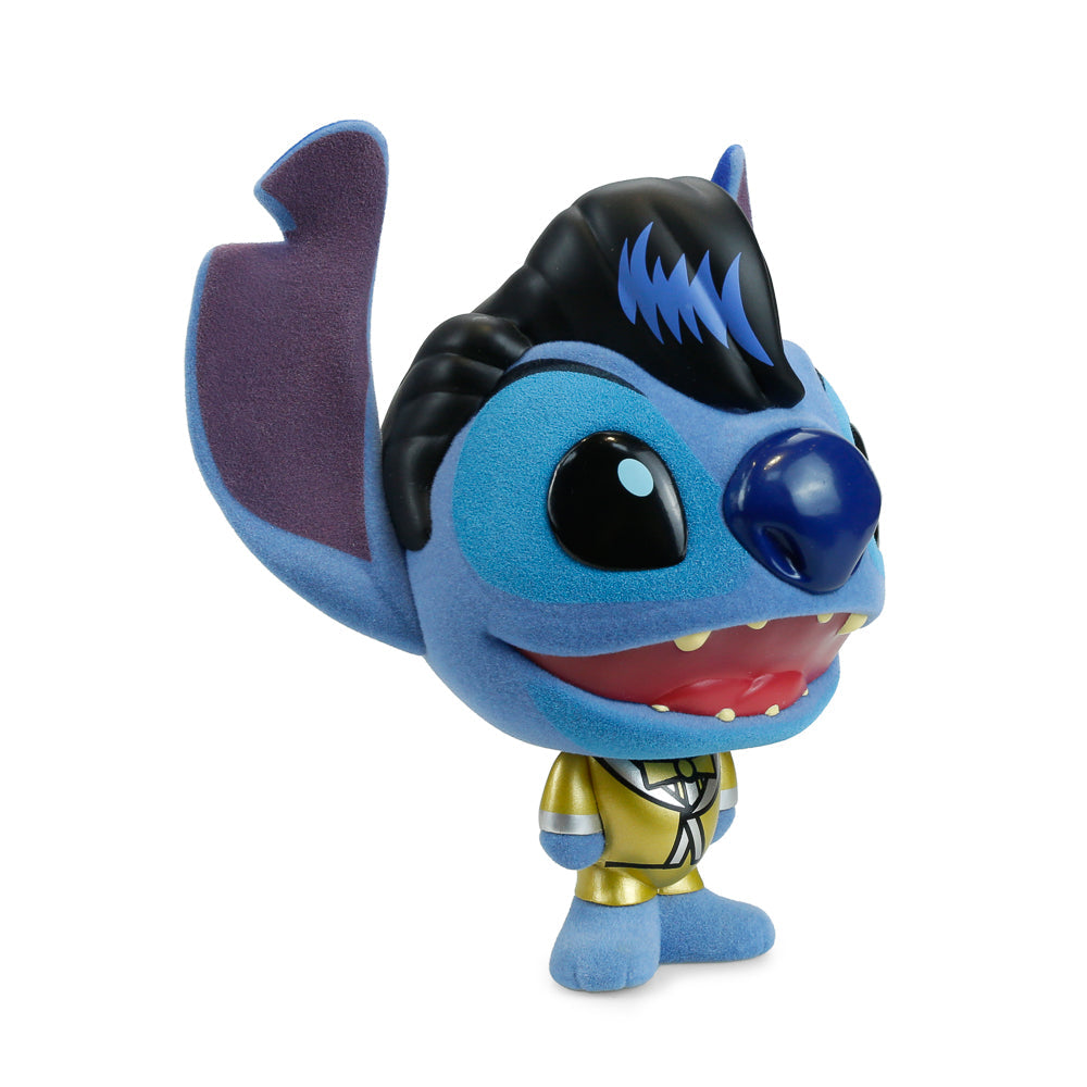 Disney Stitch - Gold Suit Elvis Bhunny 4” Flocked Vinyl Figure from Kidrobot on the NECA Store