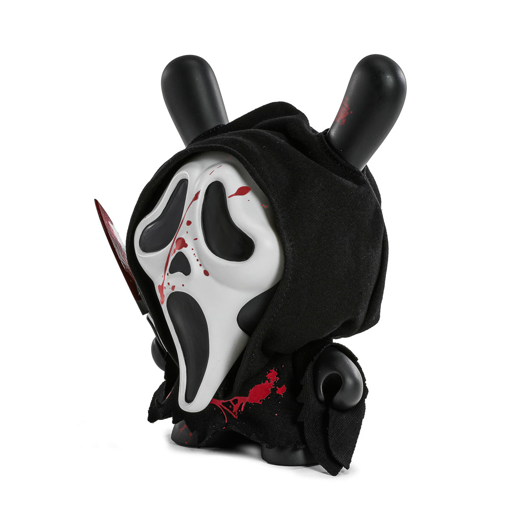 Ghost Face 8" Dunny Glow-in-the-Dark Vinyl Art Figure - Bloody Edition - Kidrobot on the NECA Store