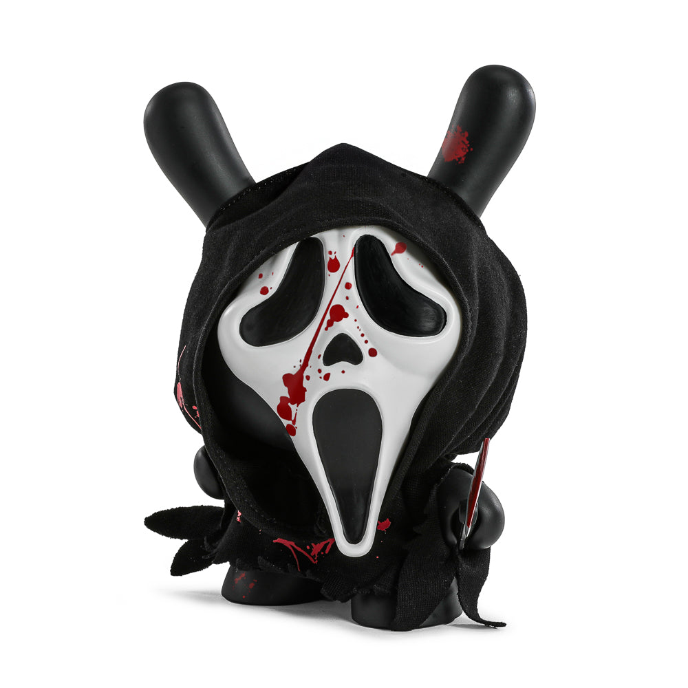 Ghost Face 8" Dunny Glow-in-the-Dark Vinyl Art Figure - Bloody Edition - Kidrobot on the NECA Store