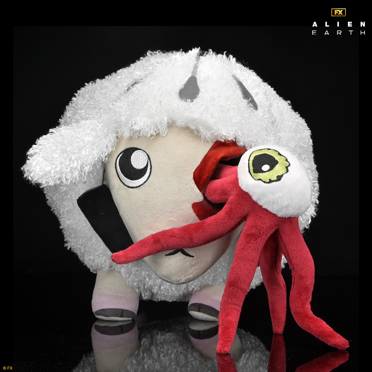 Alien: Earth - Sheep with the Eye Interactive Large Plush by Kidrobot on the NECA Store