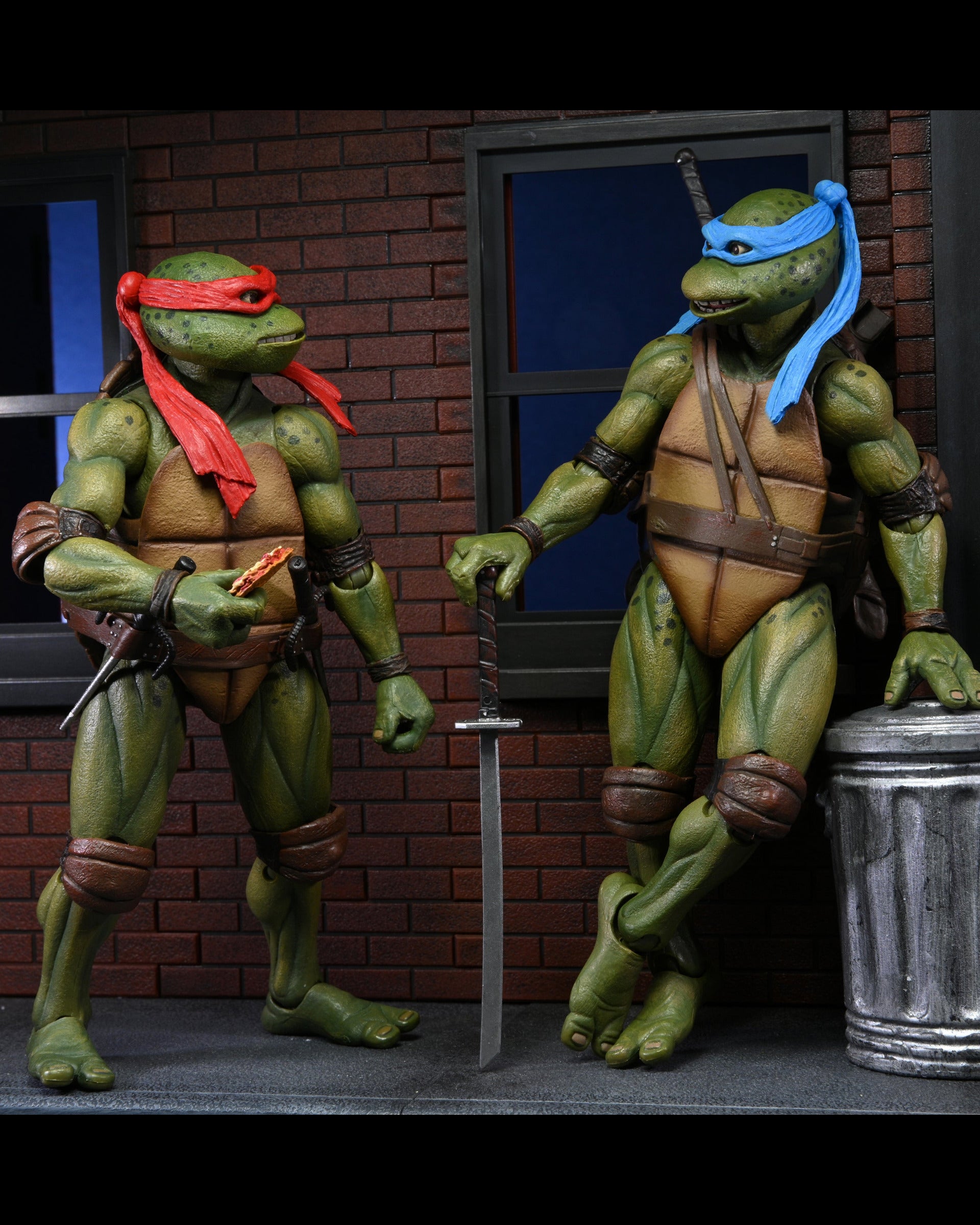 Teenage Mutant Ninja Turtles 2: Secrect of the Ooze - Leonardo & Raphael 7" Scale Action Figure (2 Pack)