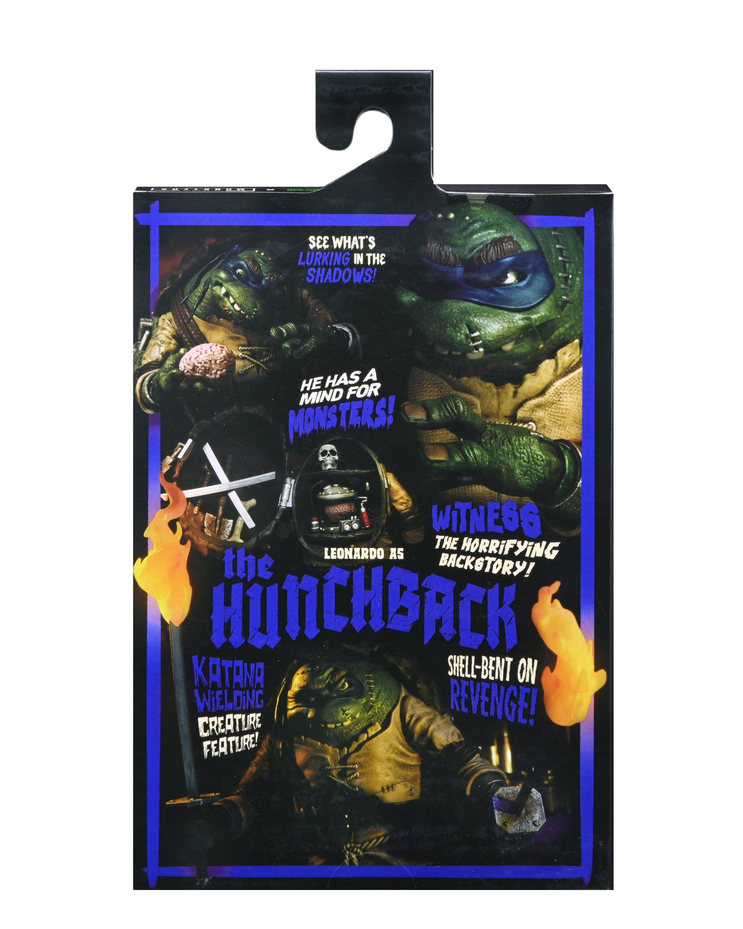 Universal Monsters/Teenage Mutant Ninja Turtles - 7” Scale Action Figure - Leonardo as The Hunchback - NECA