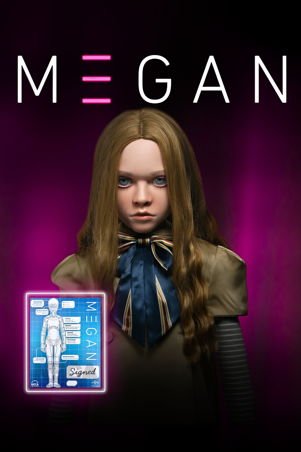 M3GAN - 1:1 Replica Life-Size M3GAN Doll – NECA M3GAN - 1:1 Replica Life-Size M3GAN Doll – NECA