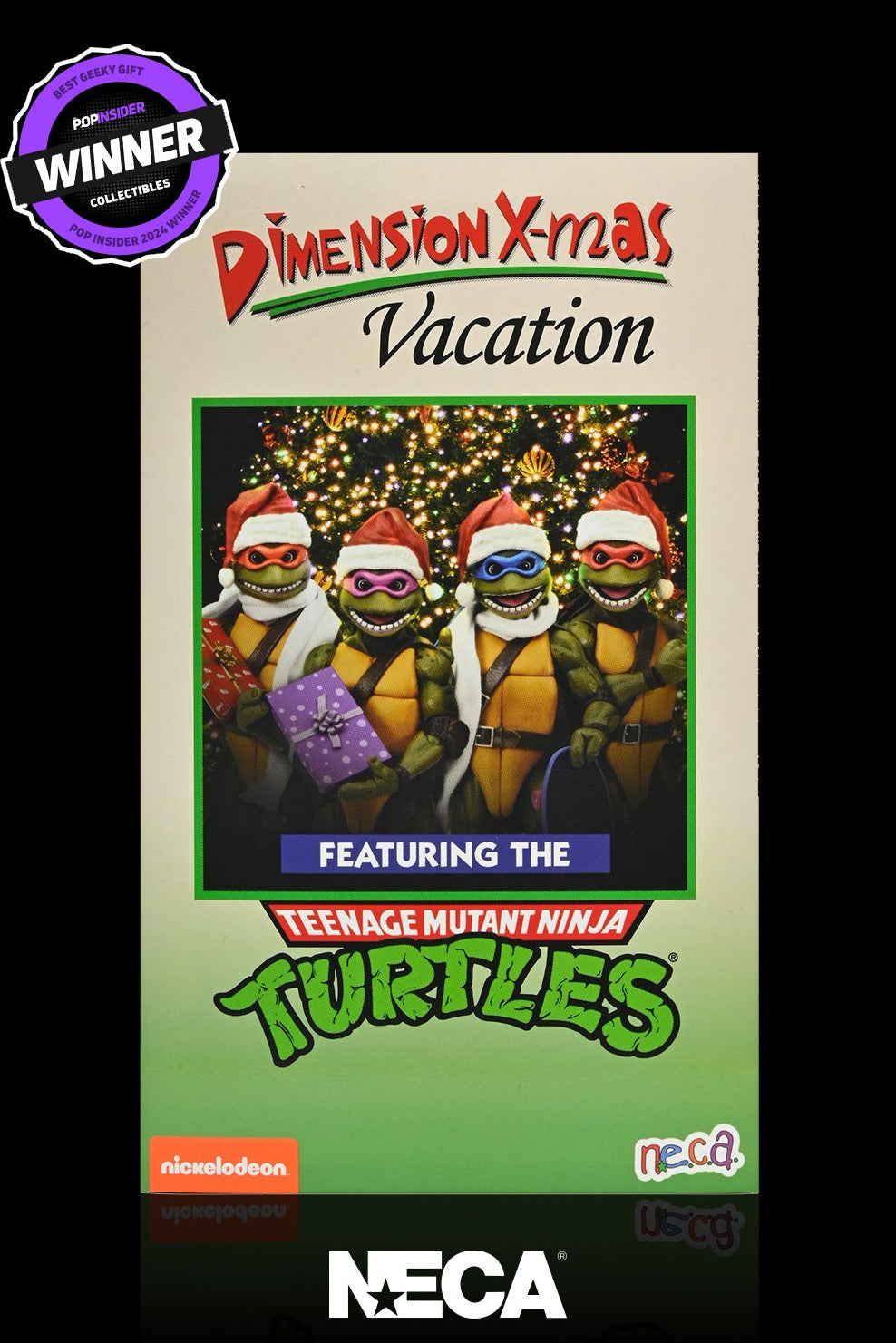 Teenage Mutant Ninja Turtles (1990 Movie) - Dimension X-Mas Vacation 7" Scale Action Figure 4-Pack