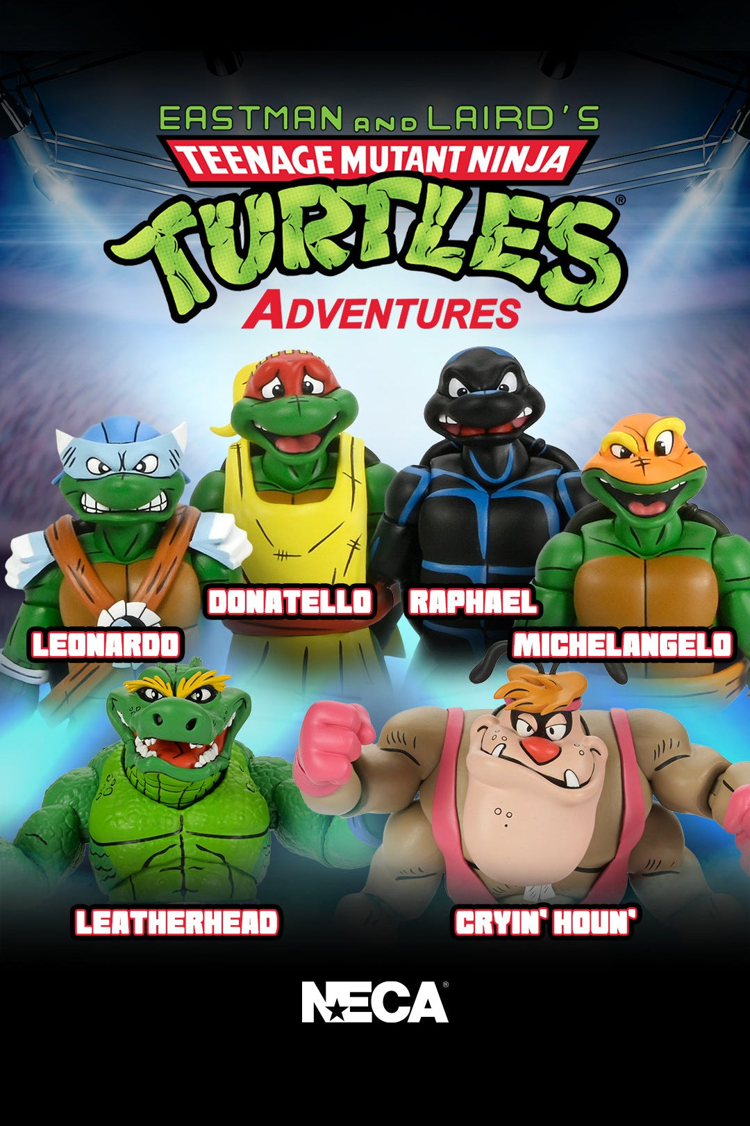 Teenage Mutant Ninja Turtles (Archie Comics) - Stump Wrestling Action Figure Bundle - NECA
