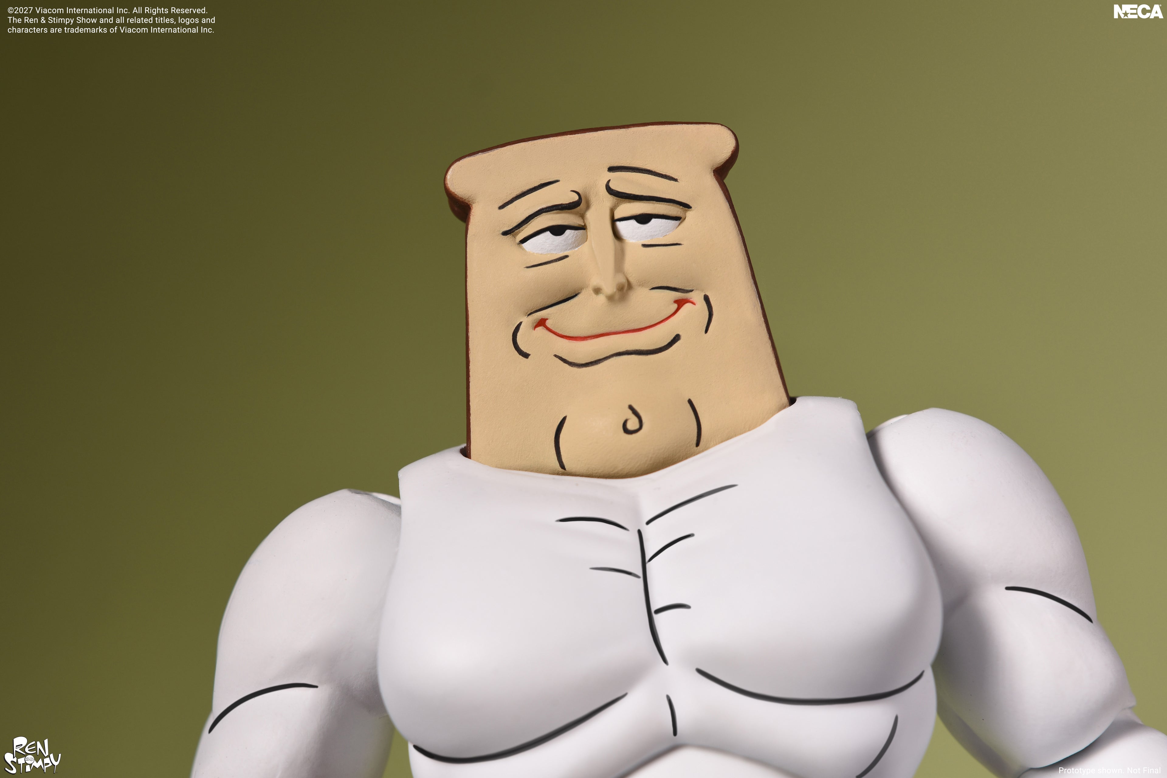 The Ren & Stimpy Show - Ultimate Powdered Toast Man 7" Scale Action Figure on the NECA Store