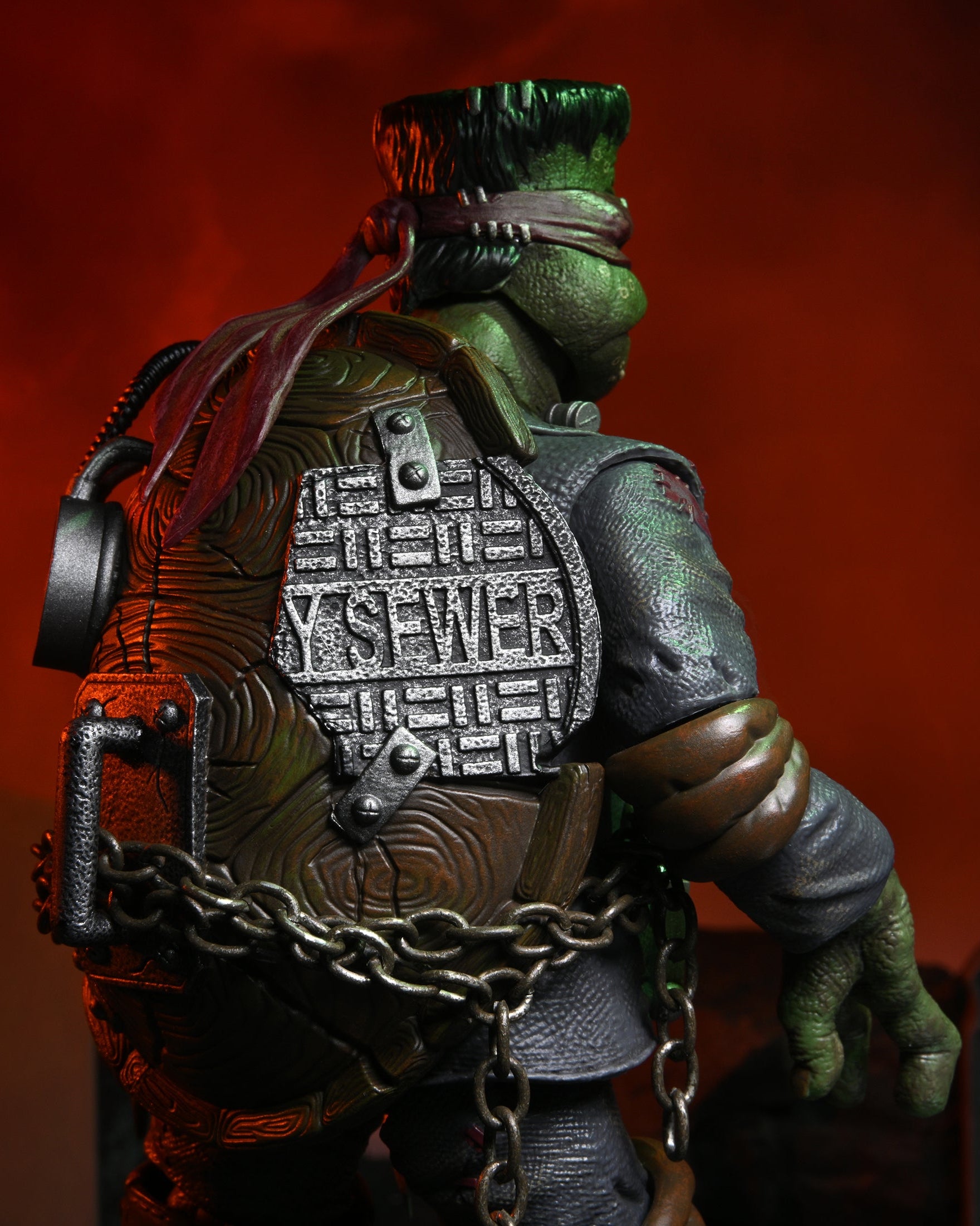 Universal Monsters x Teenage Mutant Ninja Turtles - 7” Scale Action Figure - 7” Scale Action Figure - Raphael as Frankenstein&