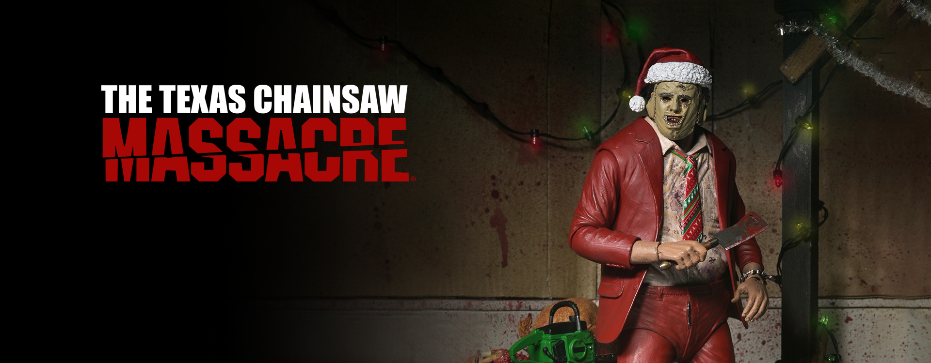 Texas Chainsaw Massacre - Ultimate Santa Leatherface 7" Scale Action Figure on the NECA Store