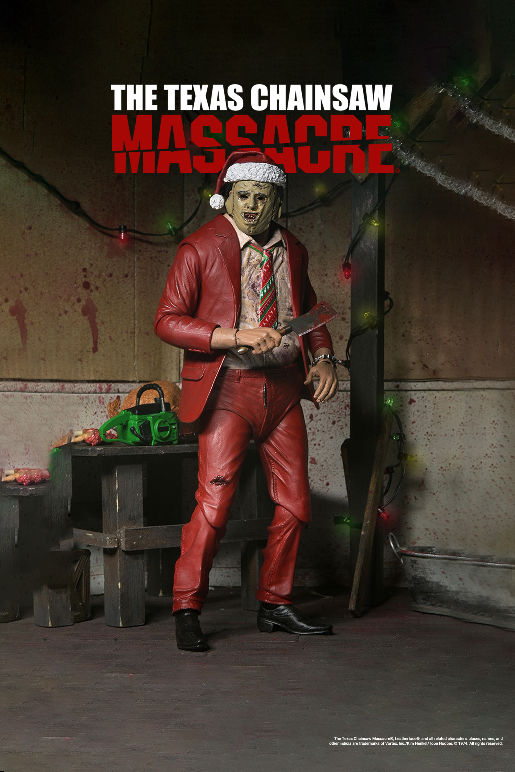 Texas Chainsaw Massacre - Ultimate Santa Leatherface 7" Scale Action Figure on the NECA Store