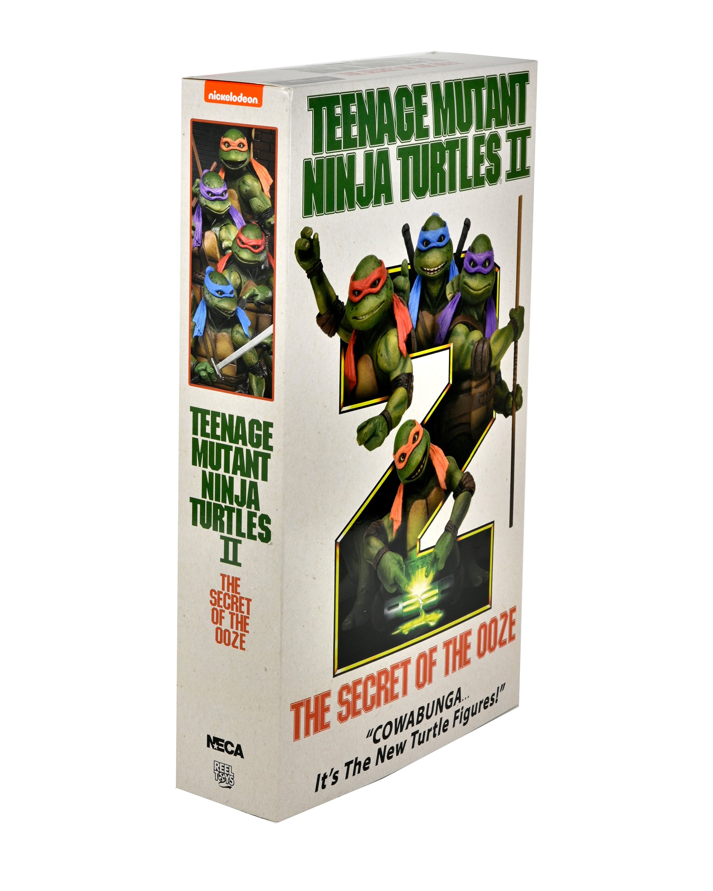 Teenage Mutant Ninja Turtles 2: Secret of the Ooze - Turtles 4-Pack in VHS packaging