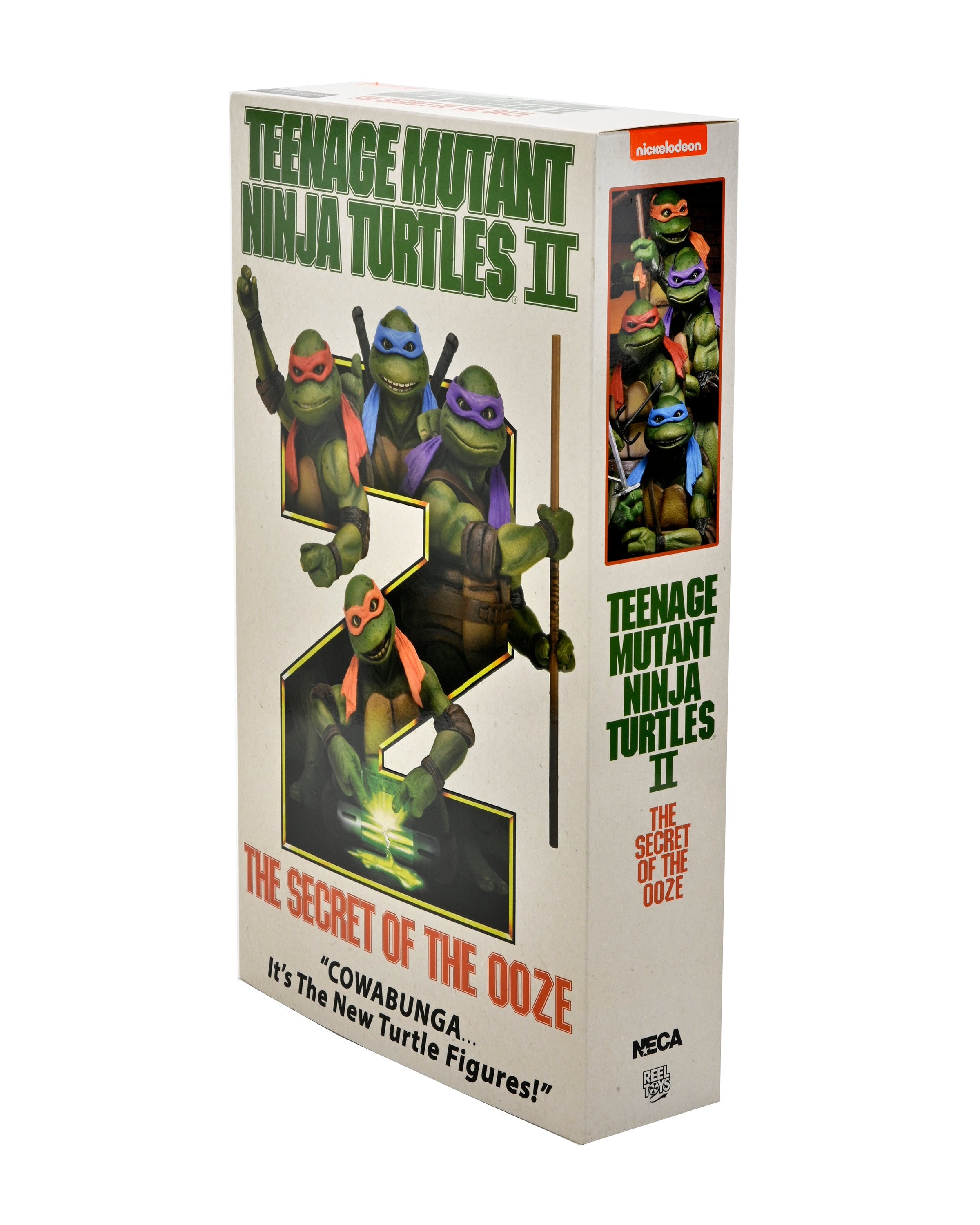 Teenage Mutant Ninja Turtles 2: Secret of the Ooze - Turtles 4-Pack in VHS packaging