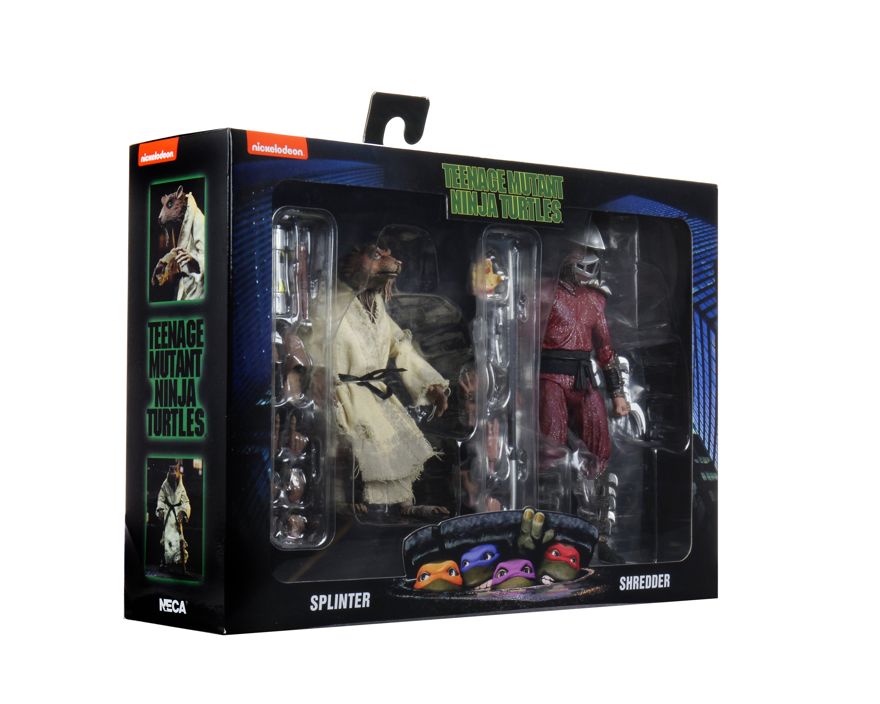 Teenage Mutant Ninja Turtles (1990 Movie) - Shredder & Splinter 7" Scale Action Figure 2-Pack - NECA