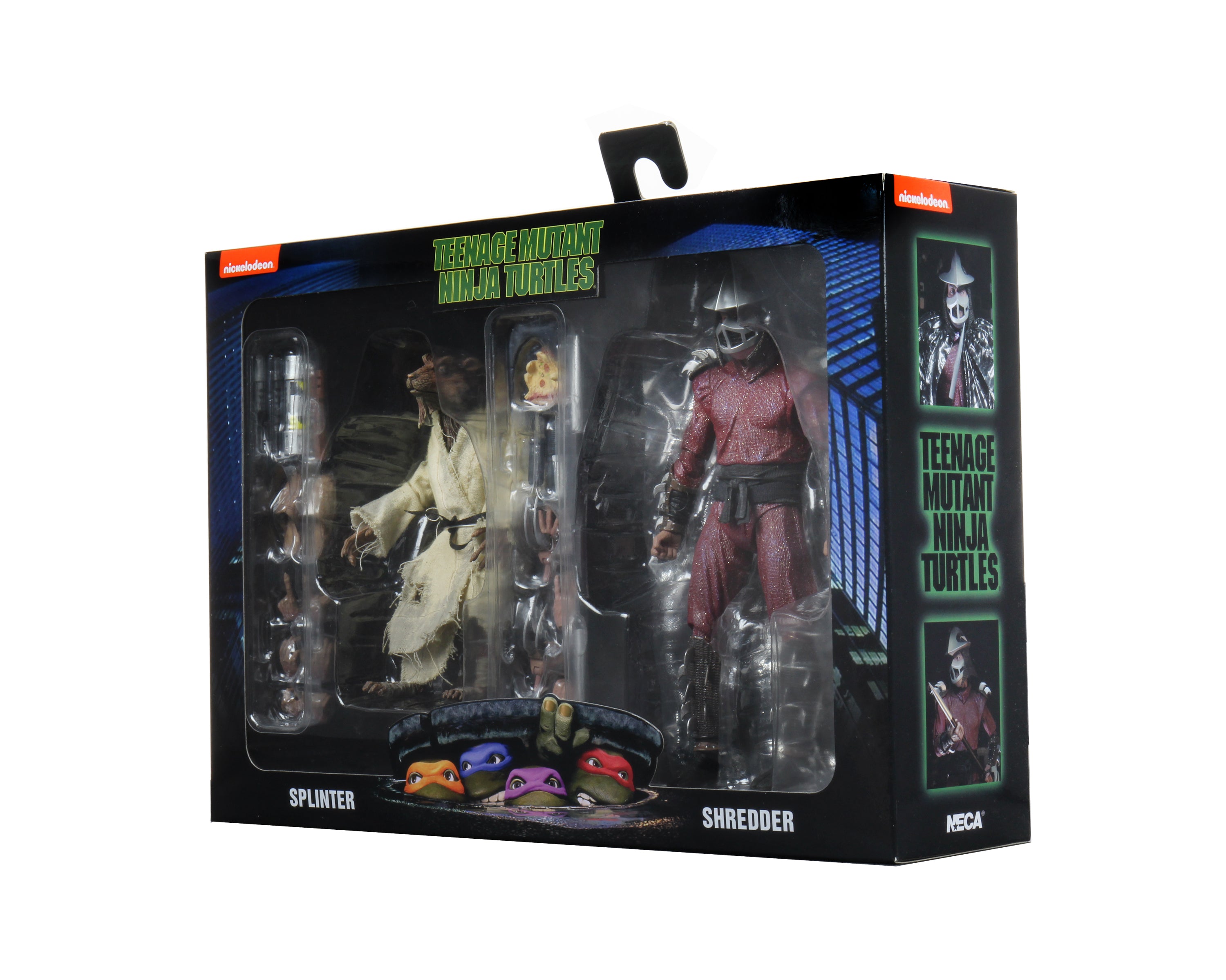 Teenage Mutant Ninja Turtles (1990 Movie) - Shredder & Splinter 7" Scale Action Figure 2-Pack - NECA
