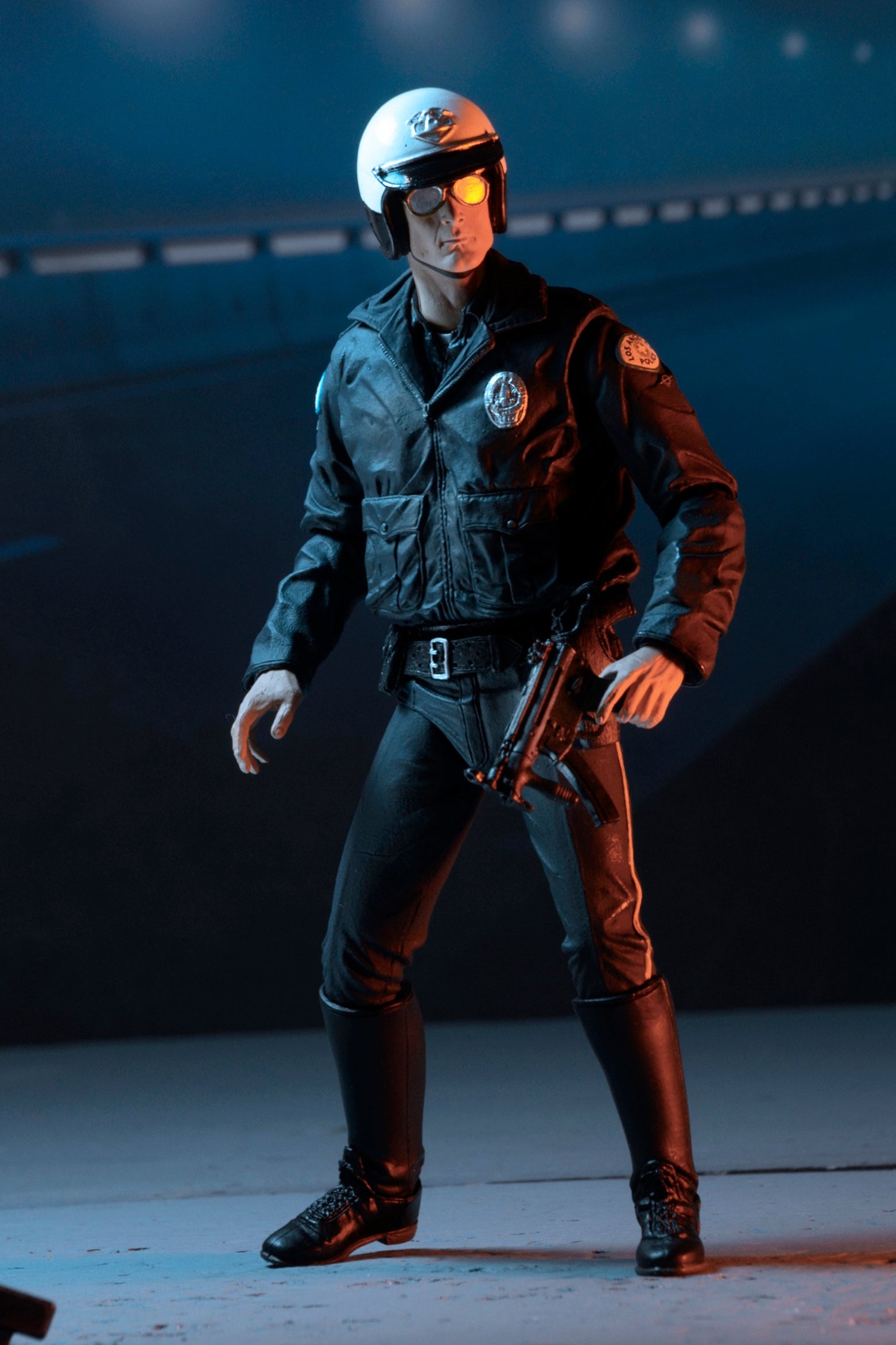 Terminator 2 - Ultimate T-1000 7” Scale Action Figure (Motorcycle Cop) - NECA