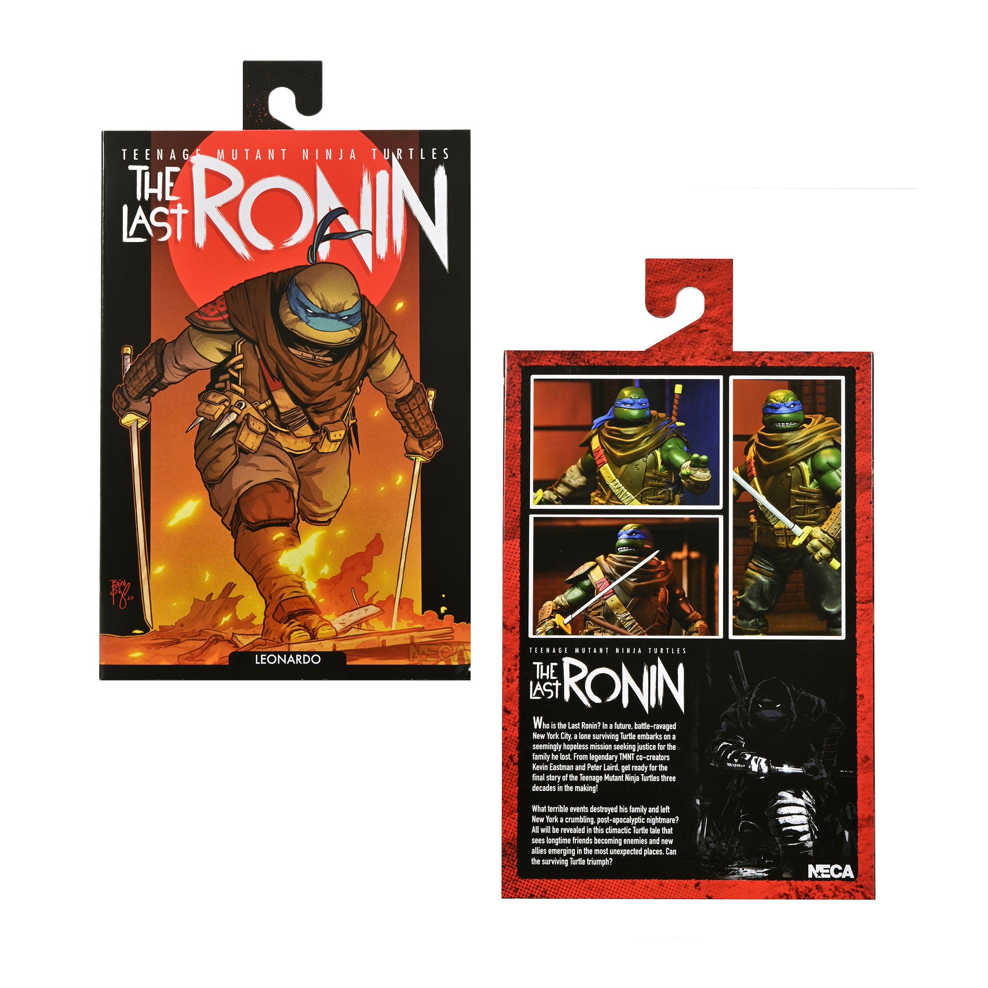 TMNT (The Last Ronin) - Ultimate Leonardo 7" Scale Action Figure Packaging