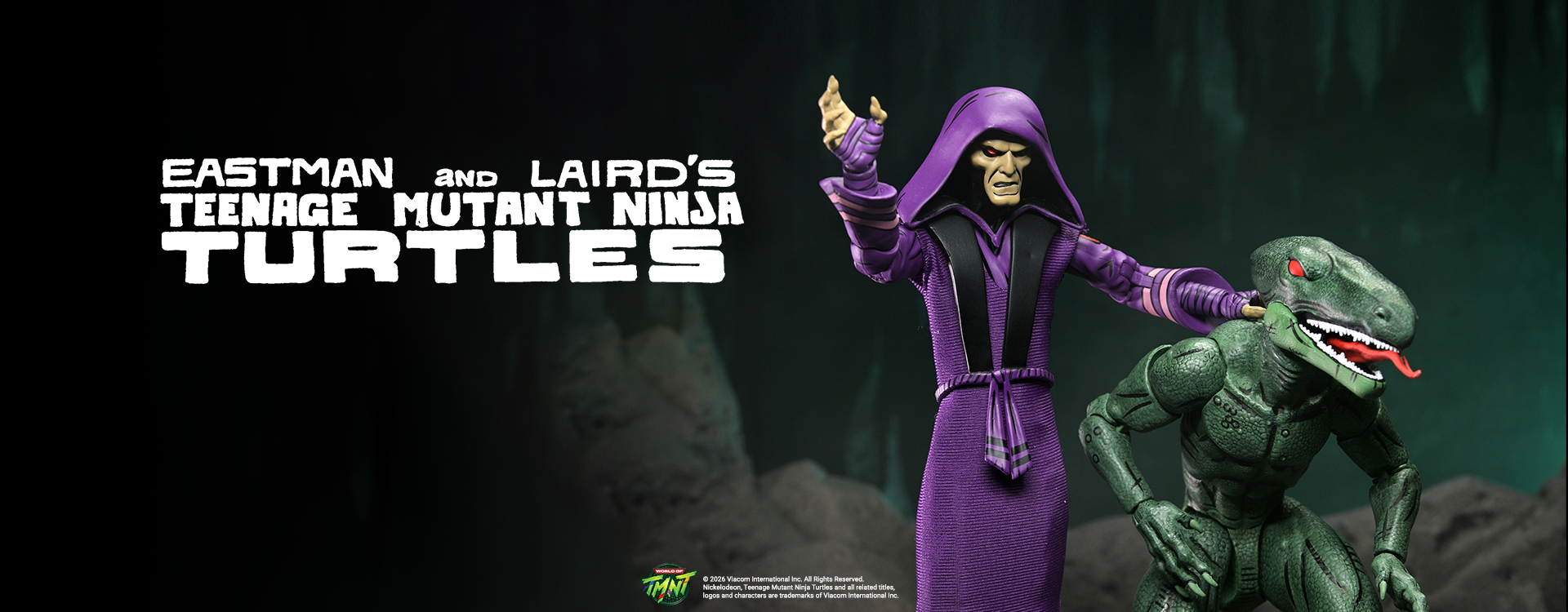 Teenage Mutant Ninja Turtles (Mirage Comics) - Daimyo Orkai & Raptor 7” Scale Action Figure 2-Pack on the NECA Store