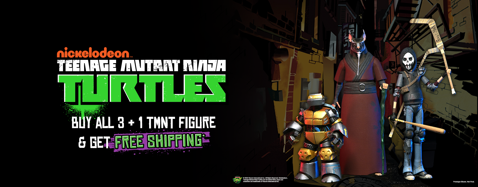 Teenage Mutant Ninja Turtles (2012 Cartoon) - Ultimate Splinter, Casey Jones, Metalhead 7" Scale Action Figures on the NECA Store
