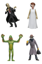Toony Terrors Series 12 Bundle (Invisible Man, Bride of Frankenstein, Creature, & Phantom) - NECA