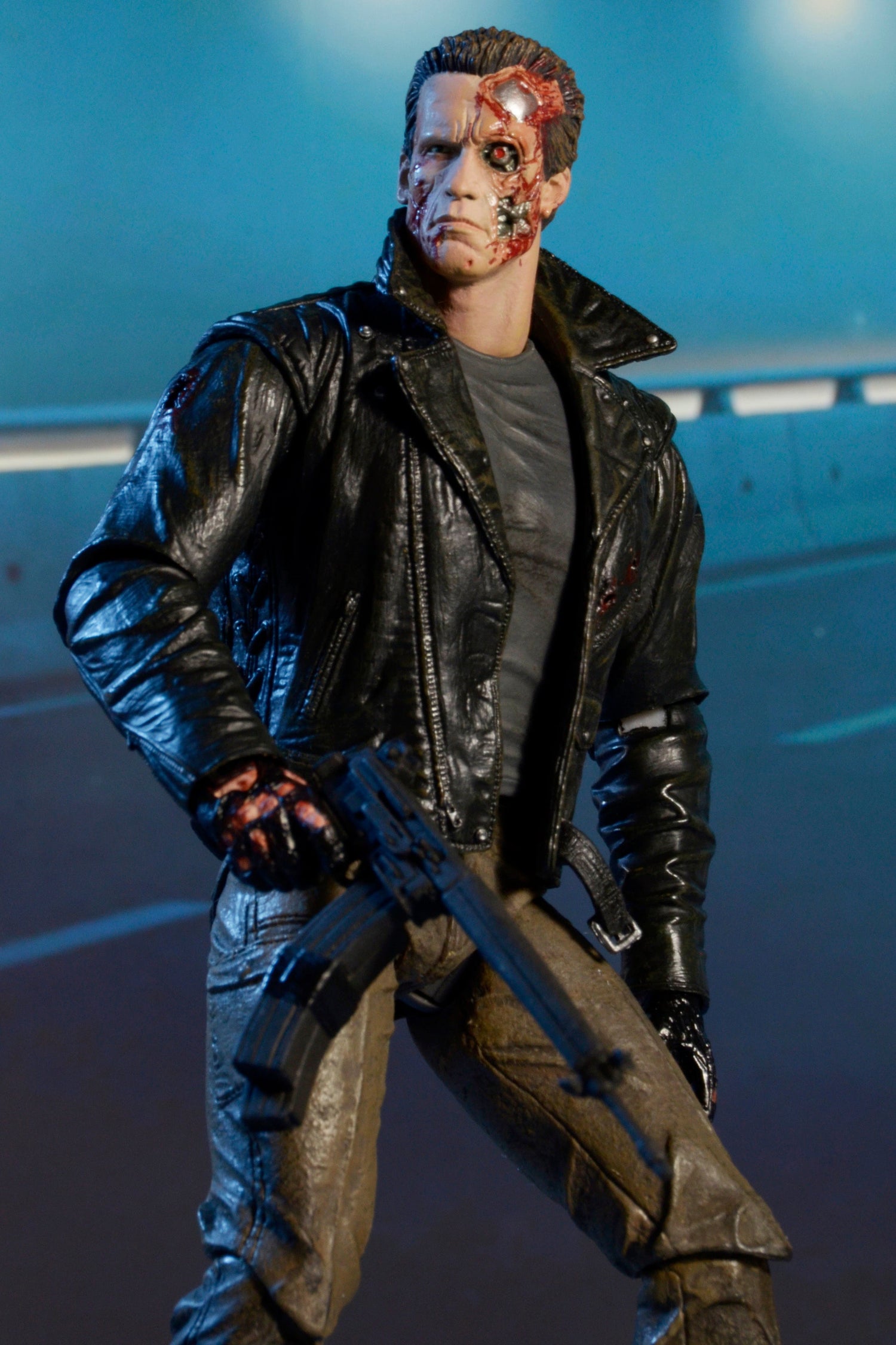 Terminator - Ultimate Police Station Assault T-800 7" Action Figure - NECA